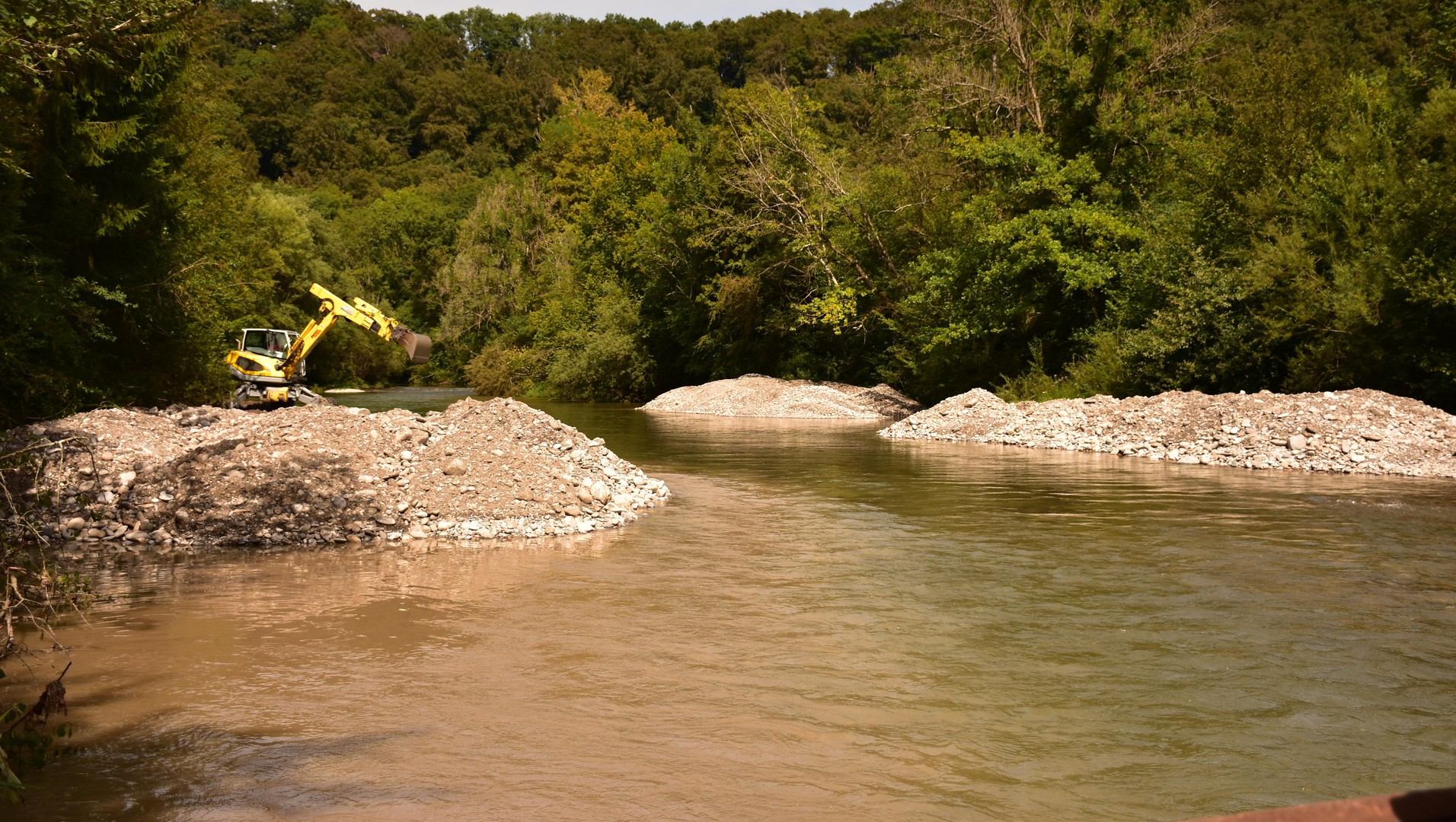 La construction des dépôts