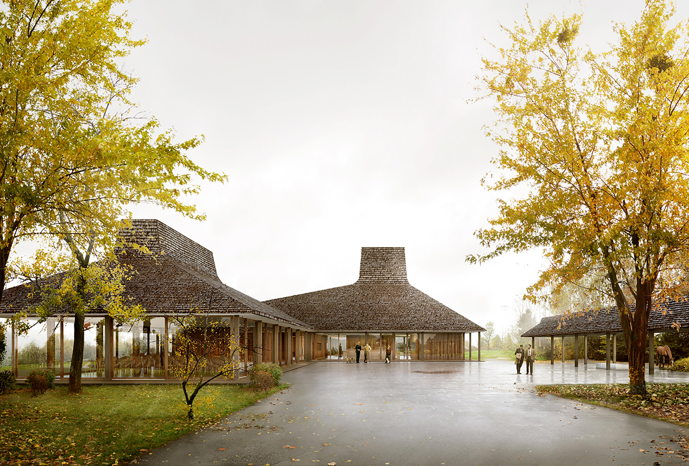 Durisch+Nolli, Clubhaus Golfpark Nuolen – Concorso: secondo premio