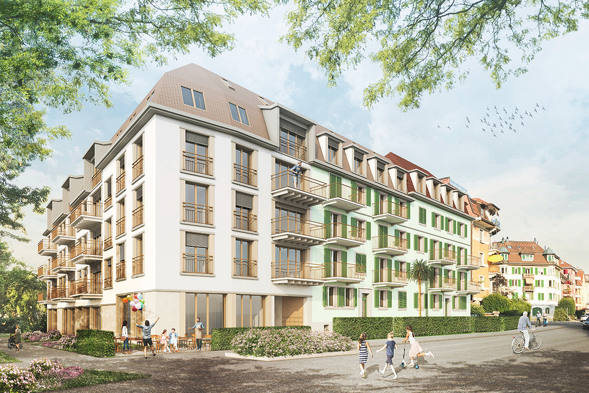 Siegerprojekt «Gartenrotschwanz»: Zimmermann Sutter Architekten, Zürich.