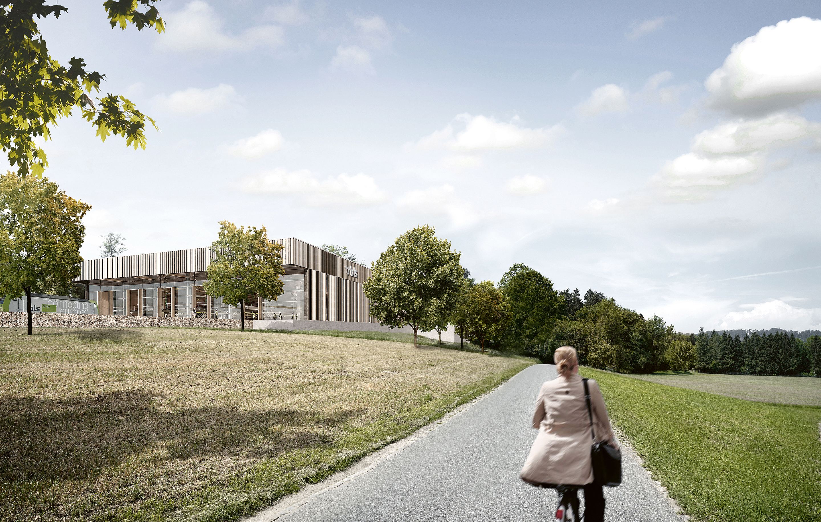 Das Projekt von Itten + Brechbühl zeichnet sich durch einen verborgenen Eingang und die Ummantelung des Baus mit Wald aus. Trotzdem lässt sich ein Bau dieser Grössenordnung nicht spurlos in eine Kulturlandschaft integrieren.