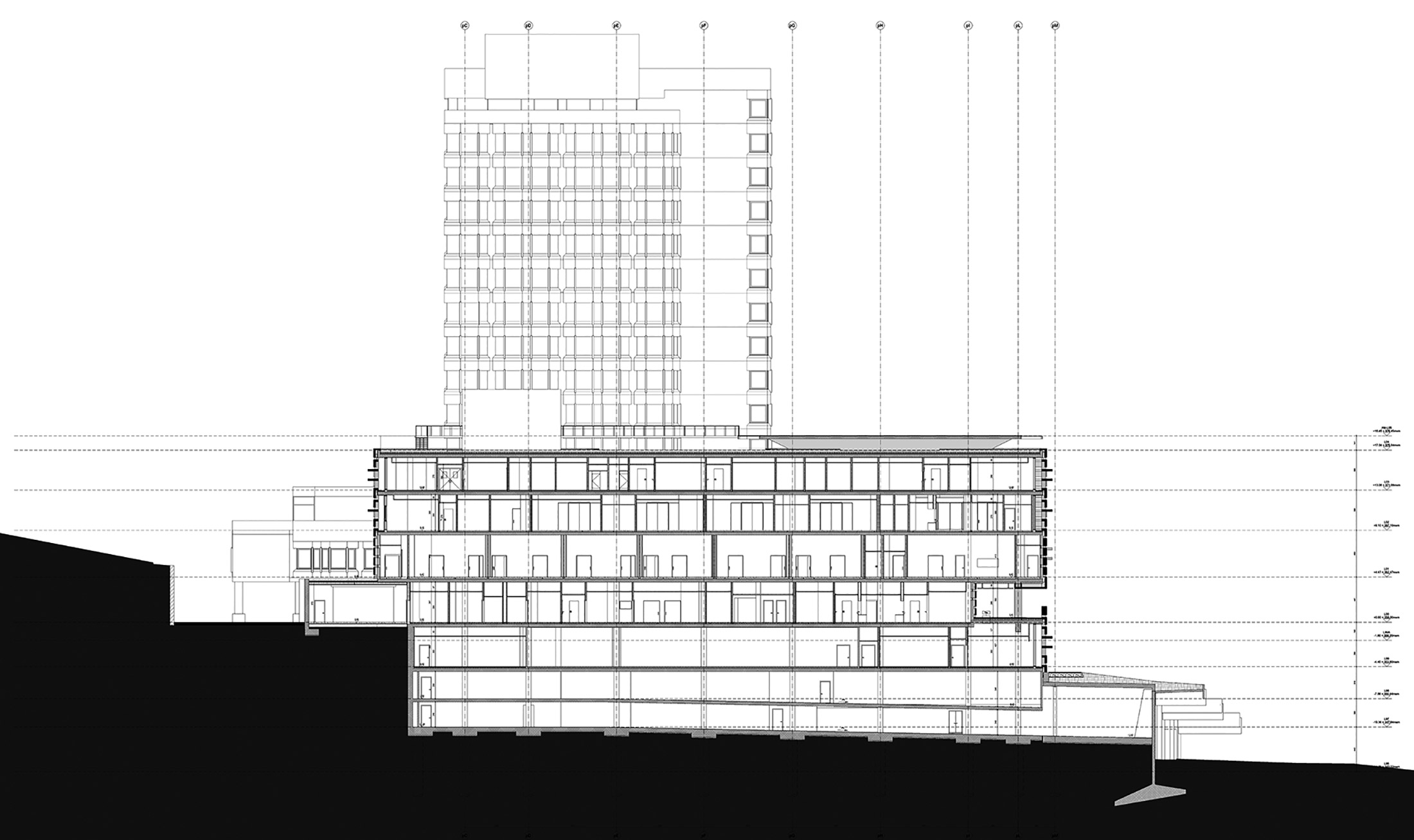 Il progetto per l'ampliamento dell’Ospedale Civico di Lugano