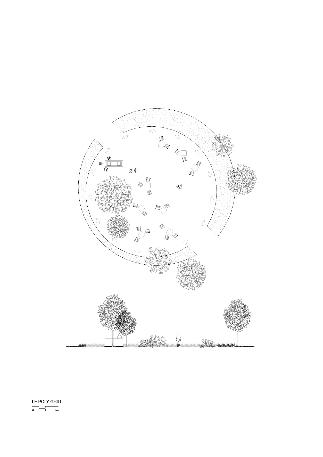 «Le Poly grill», un barbecue géant