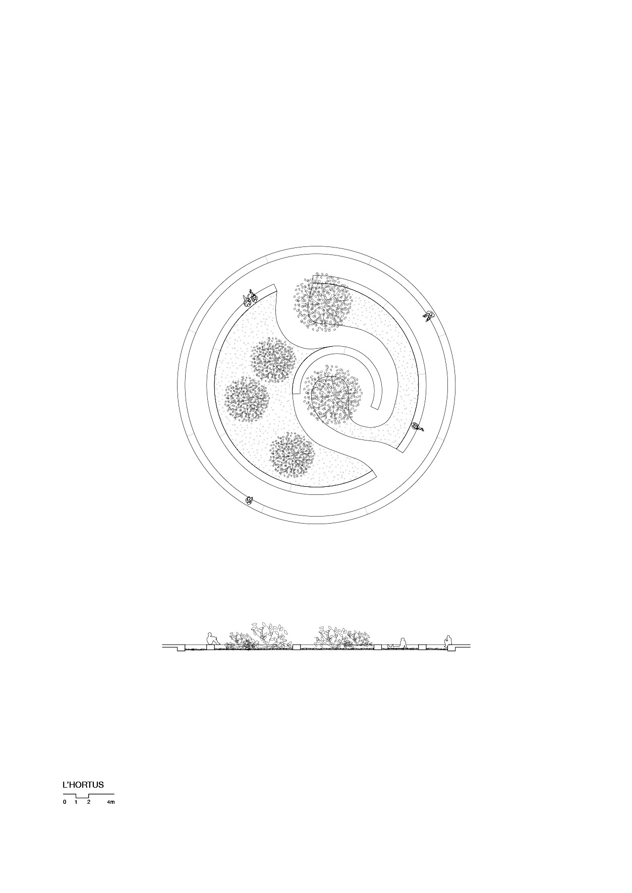 « L’Hortus », un jardin en retrait