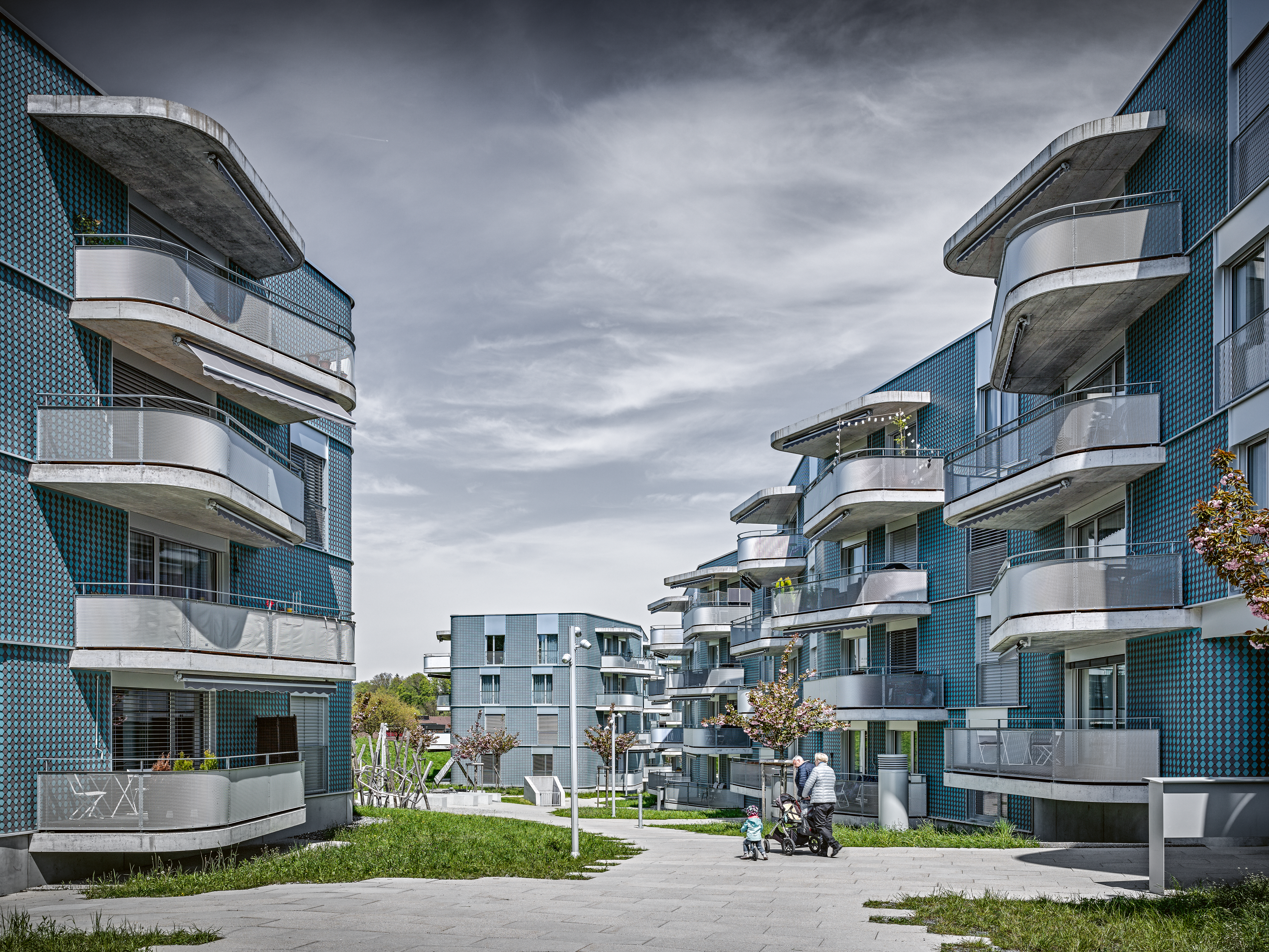 Lieu de résidence de haute qualité avec sa propre production d'énergie.