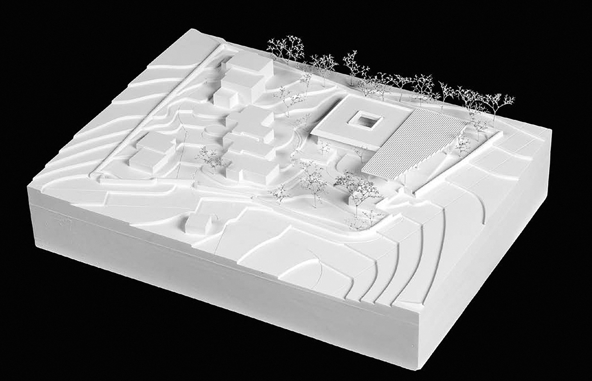 Beim Projekt «l’ombrière» planen Rahbaran Hürzeler Architekten ein eigenständiges, filigranes Dach.