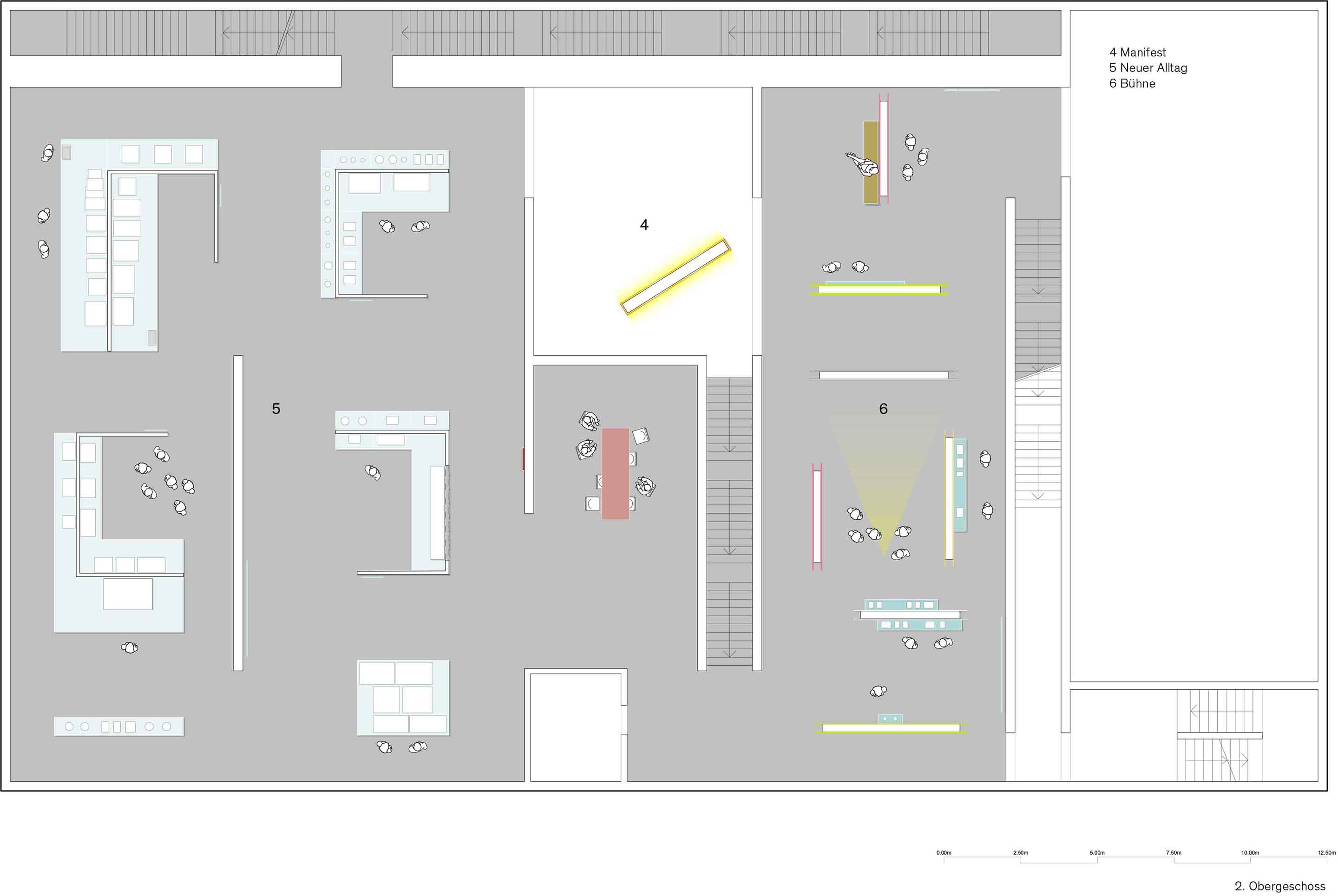 Bauhaus Museum Weimar: 2. Obergeschoss.