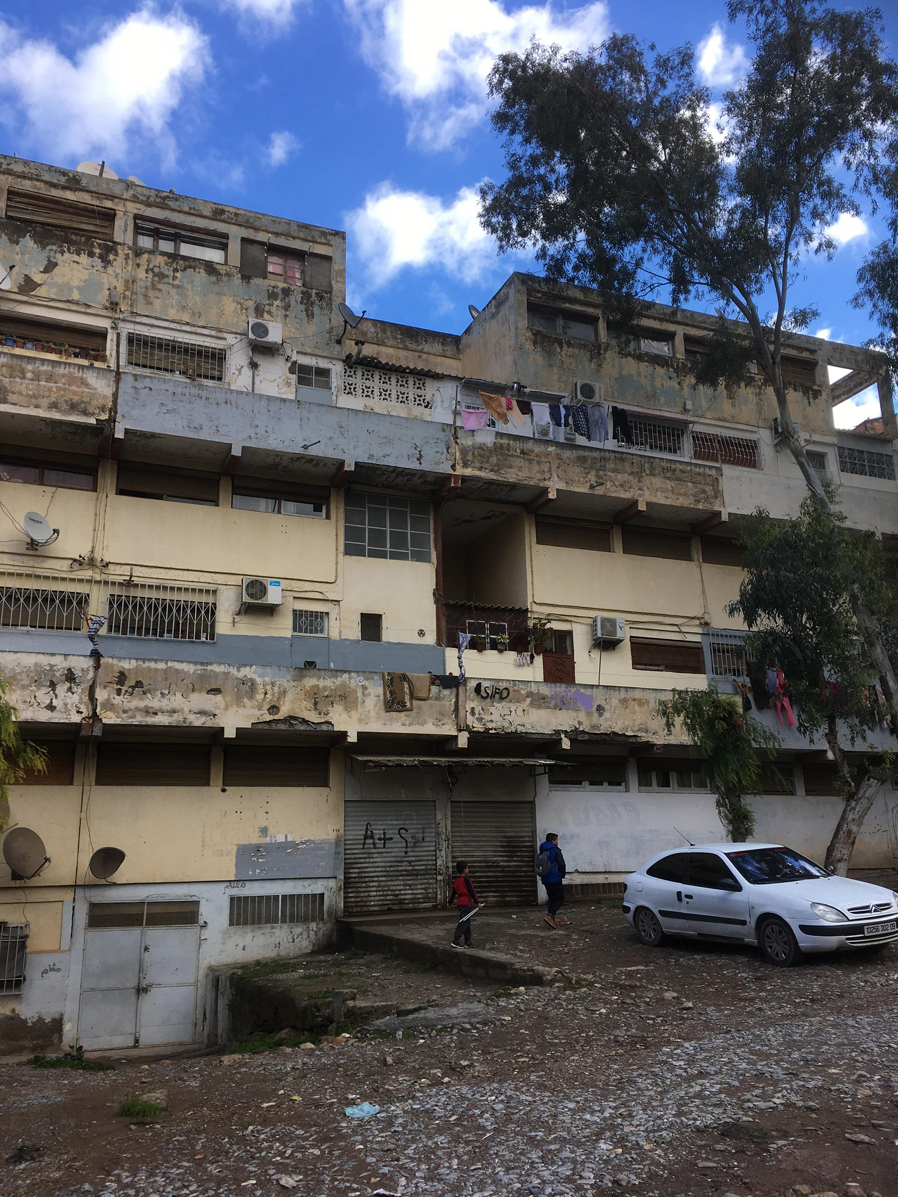 Ourida 2, logements à patio de Candilis à Blida
