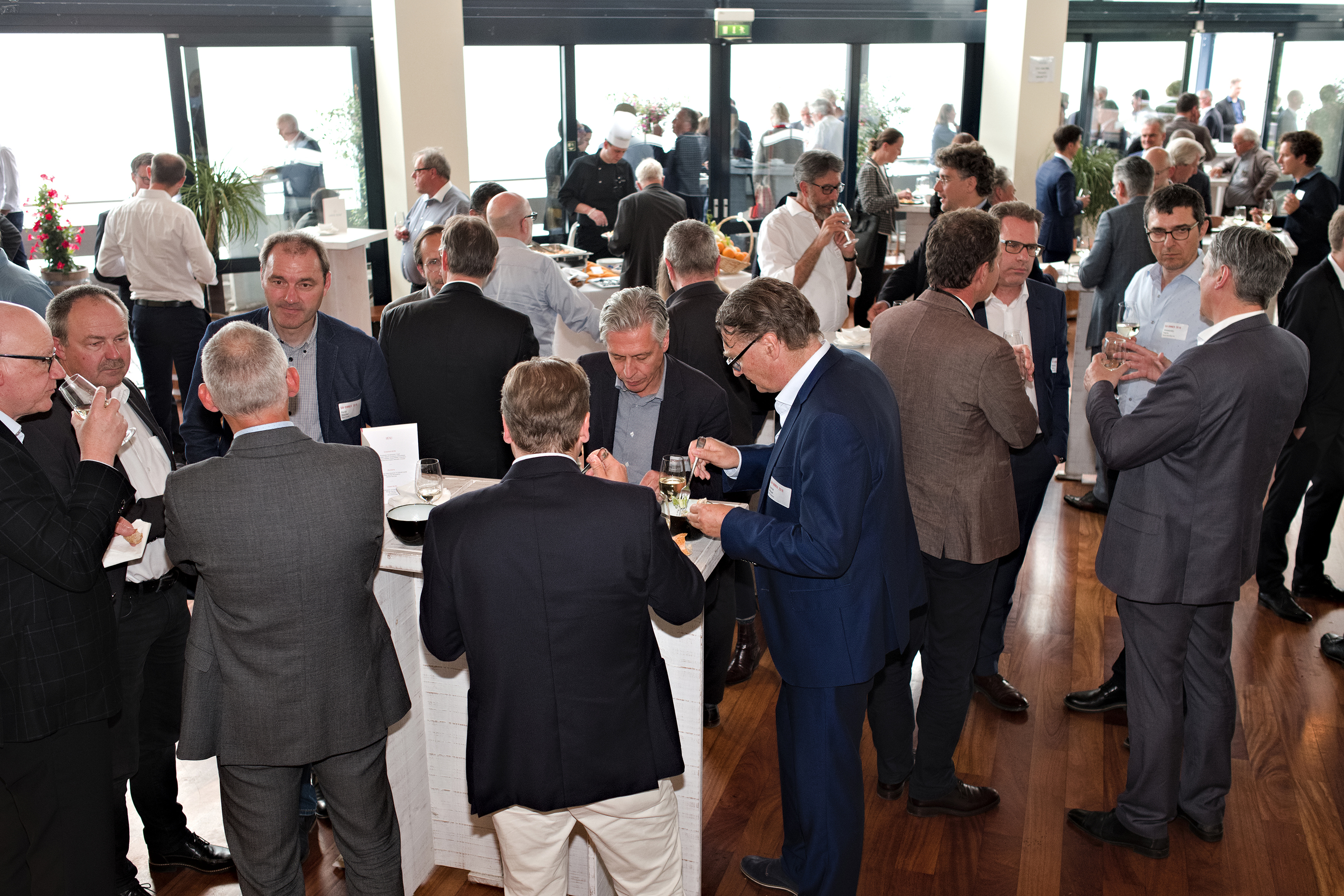 Der Anlass bot Gelegenheit für einen Austausch unter den SIA-Firmenmitgliedern.