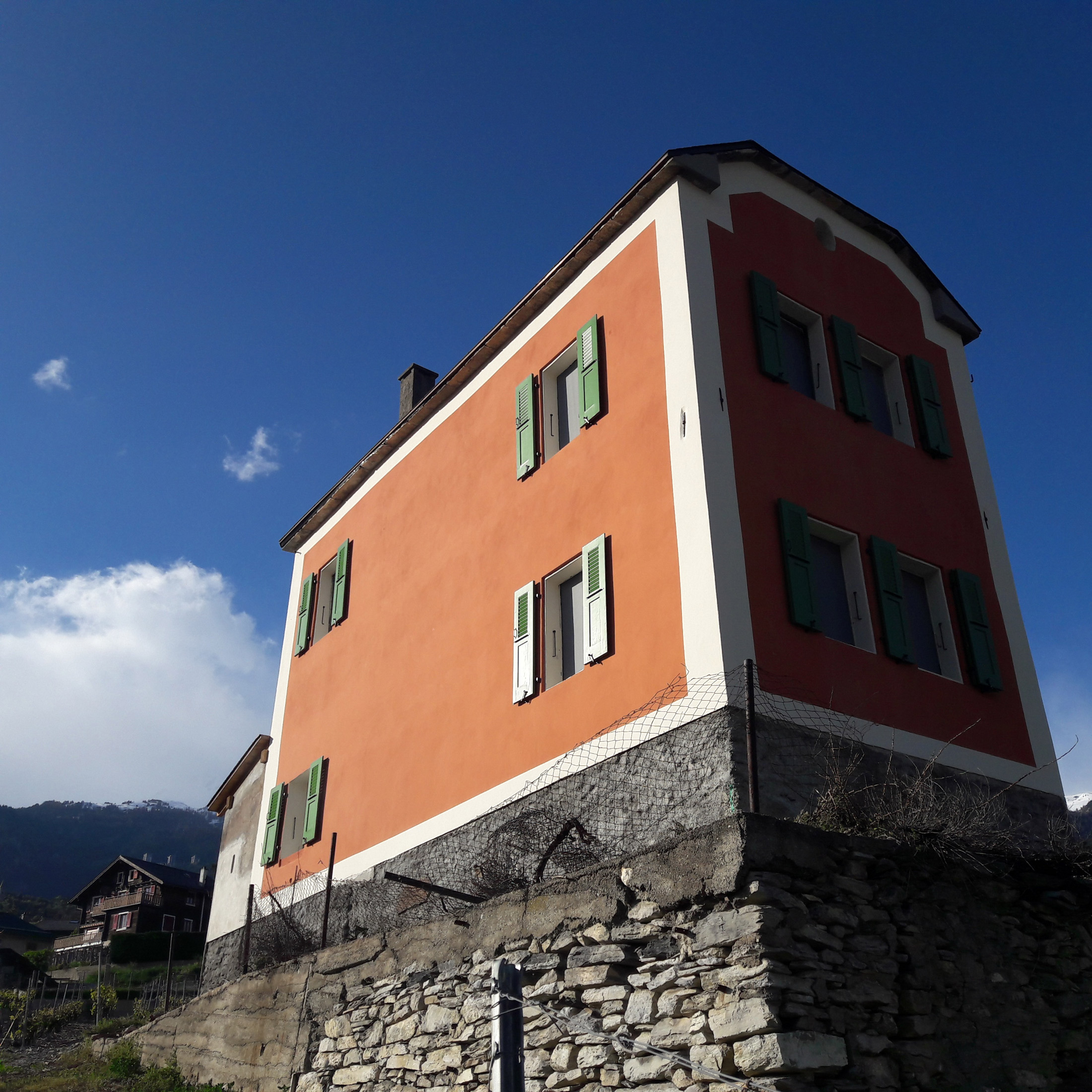 La Maison rose a Sierre