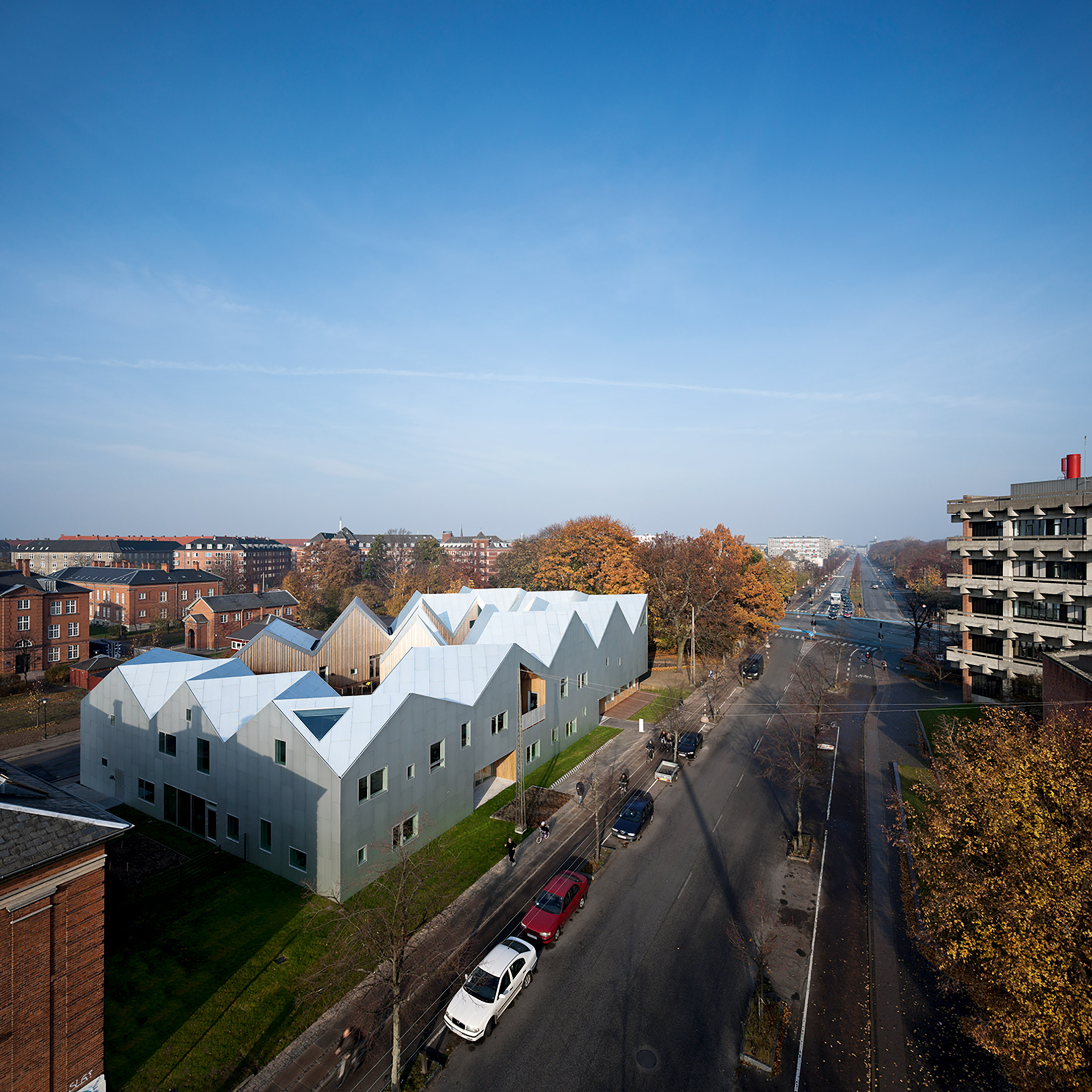 Nord Architects, Centre for Cancer and Healthcare, Copenaghen 2012.