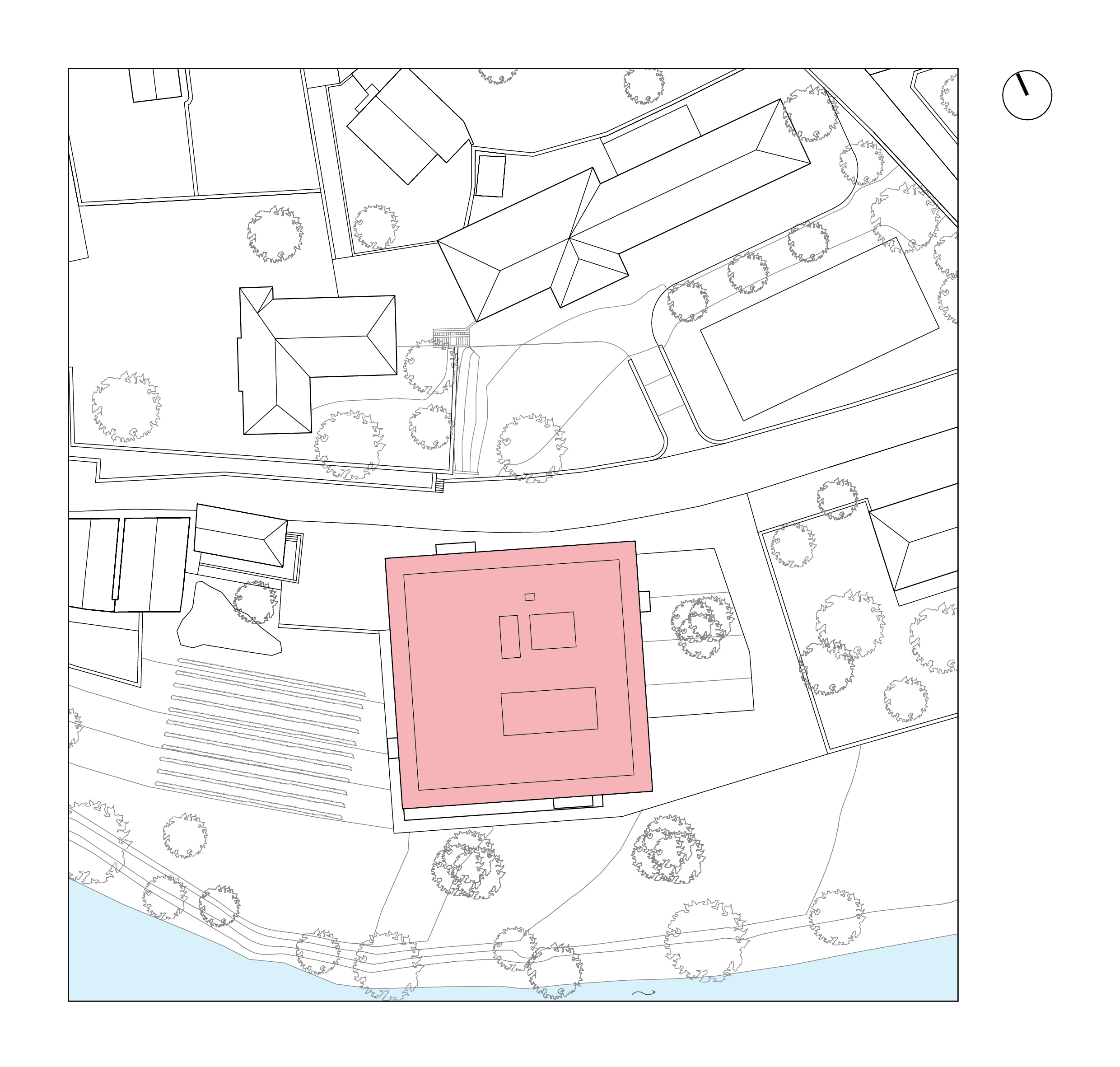Piano di situazione della Casa Anziani dei Comuni di Leventina