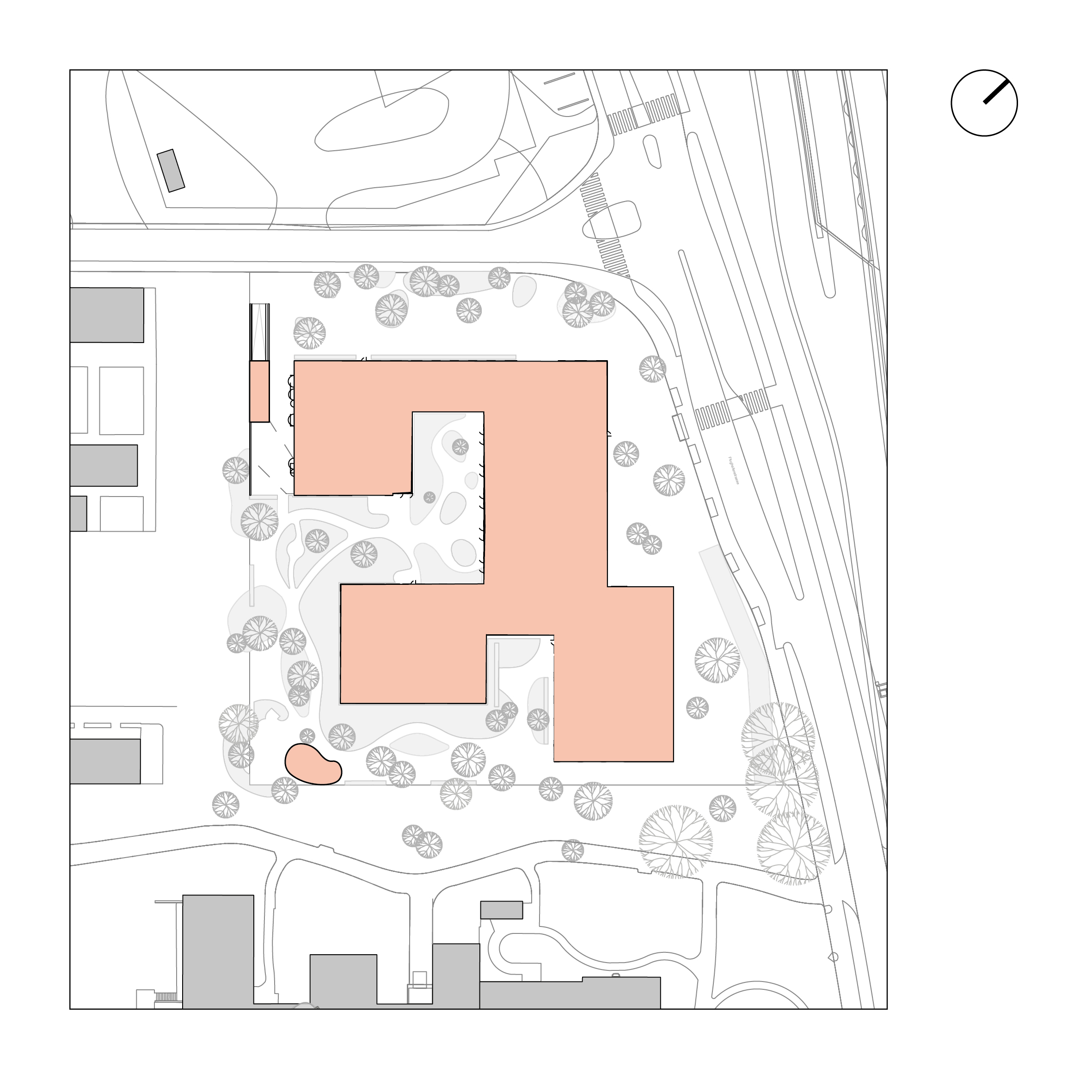 Piano di situazione per il Centro per la demenza e le malattie psicogeriatriche, Basilea