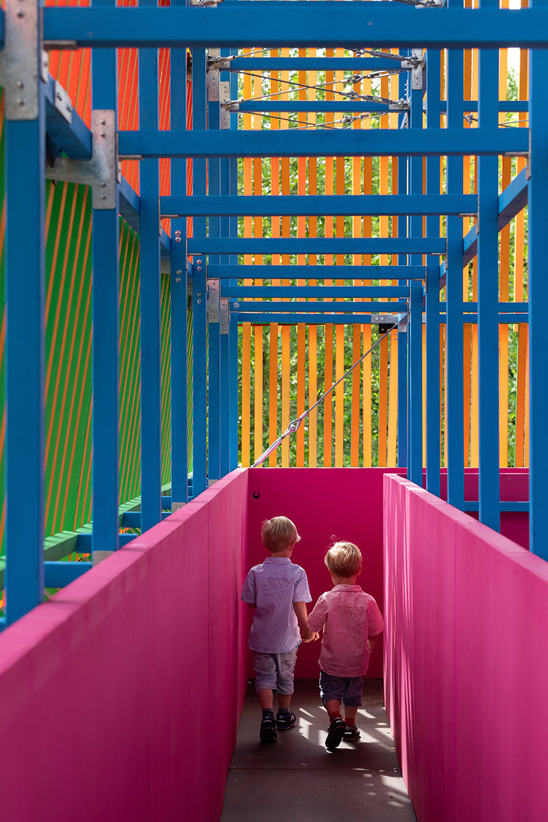 Dulwich Pavilion 2019: The Colour Palace, progettato dallo studio d'architettura Pricegore e dall'artista Yinka Ilori