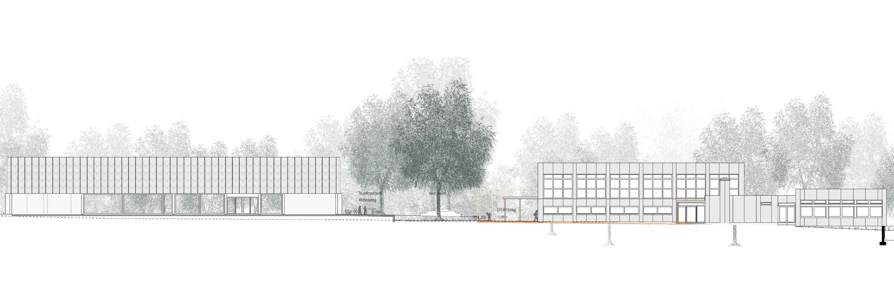 Ansicht, 3. Rang «Goal!» von Gut &amp; Schoep Architekten