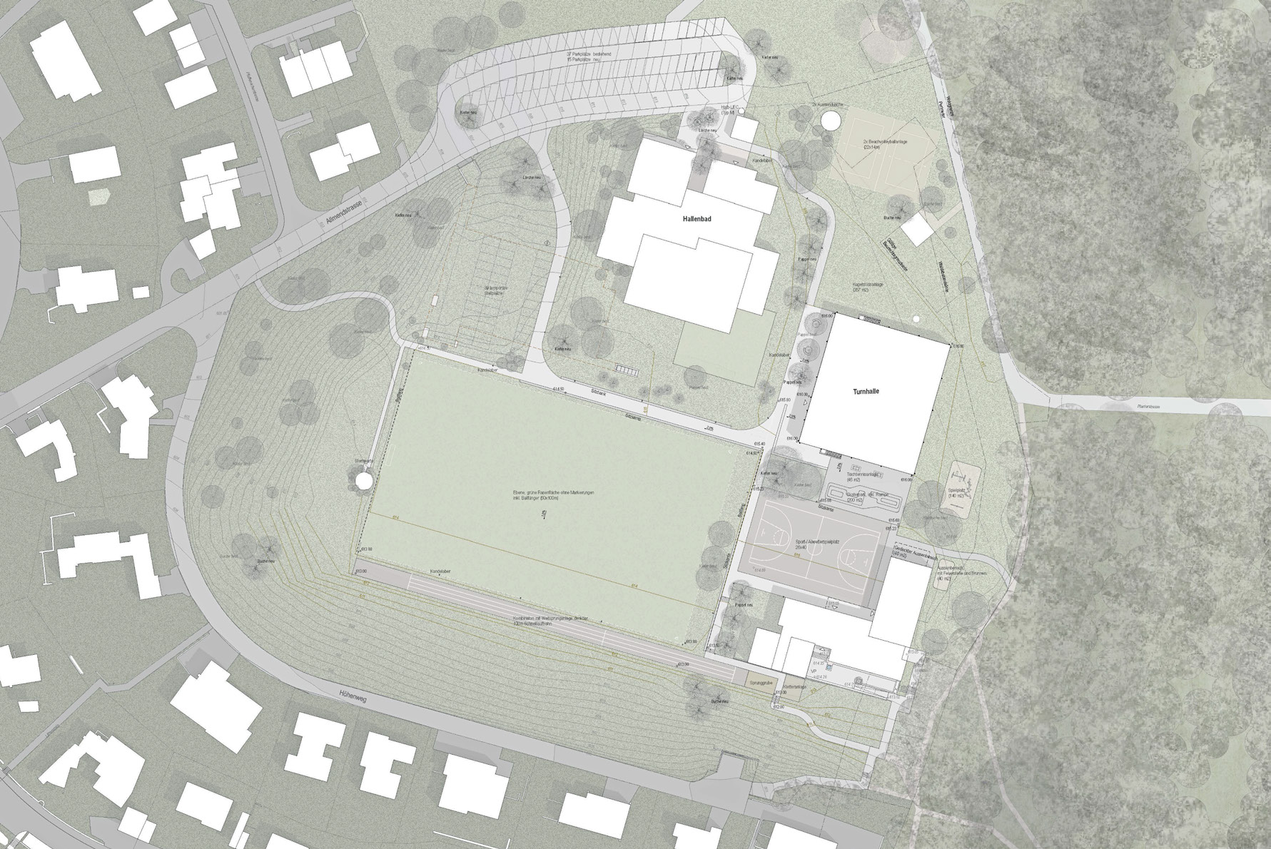 Situation, 3. Rang «Goal!» von Gut &amp; Schoep Architekten