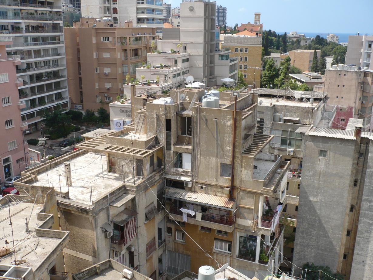 Van Dick Apartment: Ostfassade vor dem Umbau.