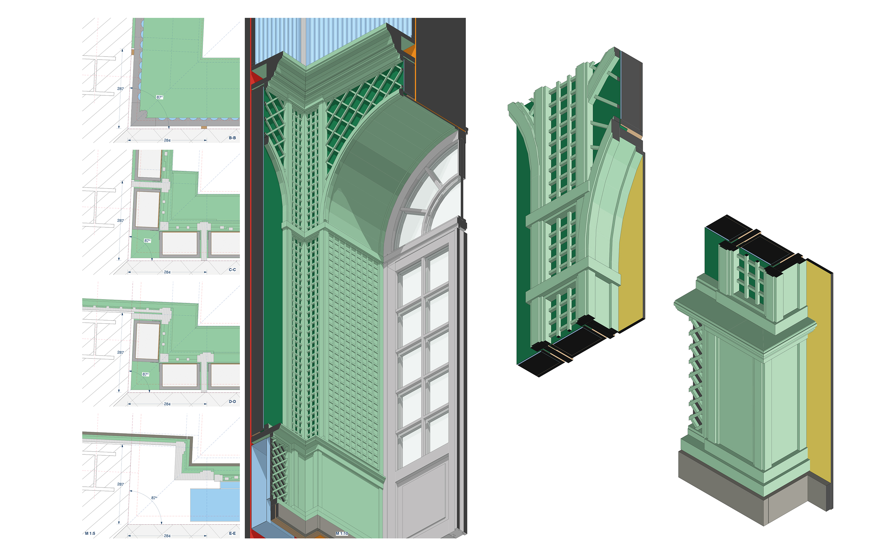 Typisch Altbestand: Die rechten Winkel sind nur scheinbar welche.