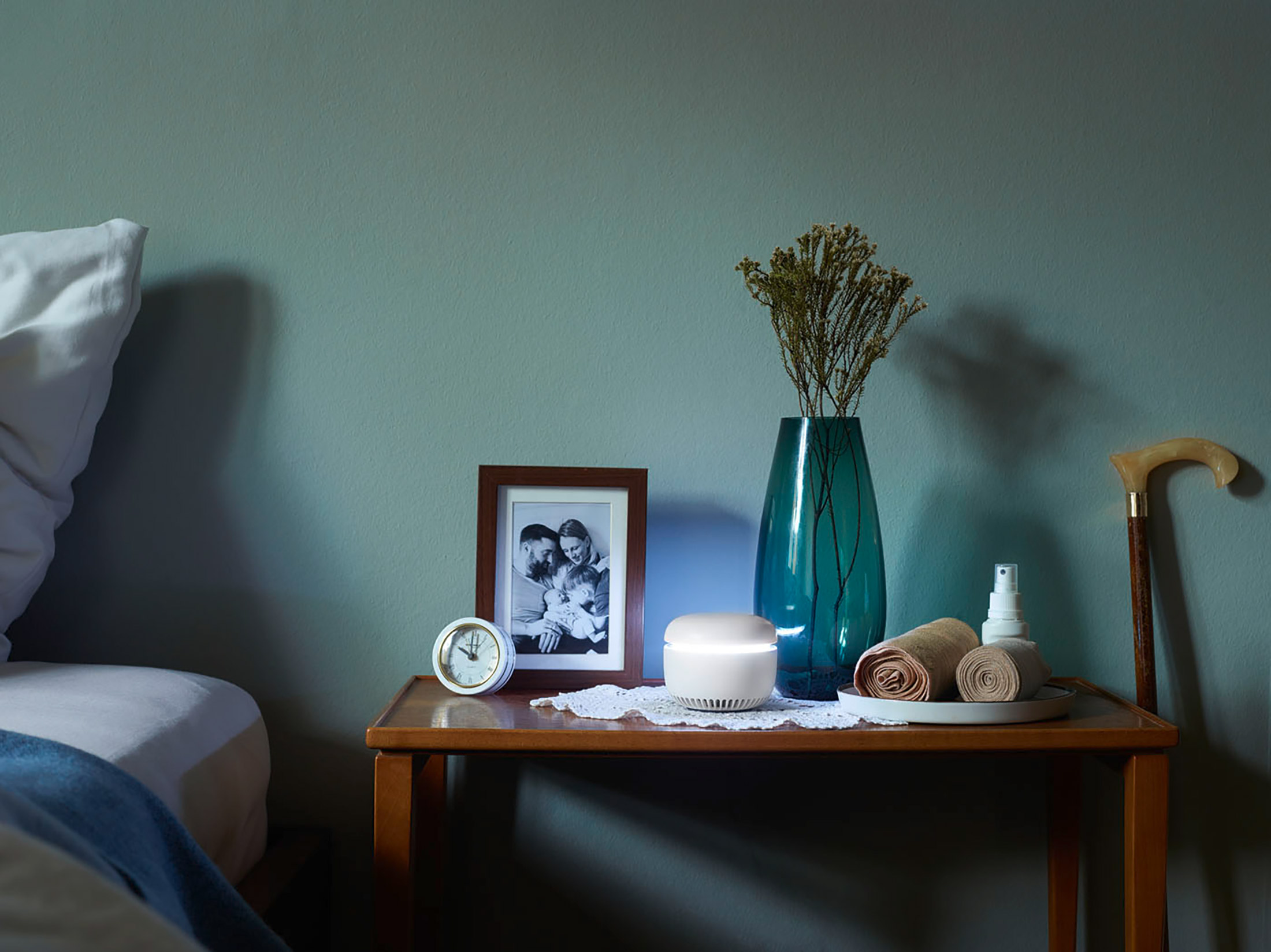 Tra i tre nominati nel settore «Product – Consumer Goods» c'è il sistema di comunicazione intelligente CARU Smart Sensor, misto di babyphone, telefono a comando vocale e pulsante d'emergenza.