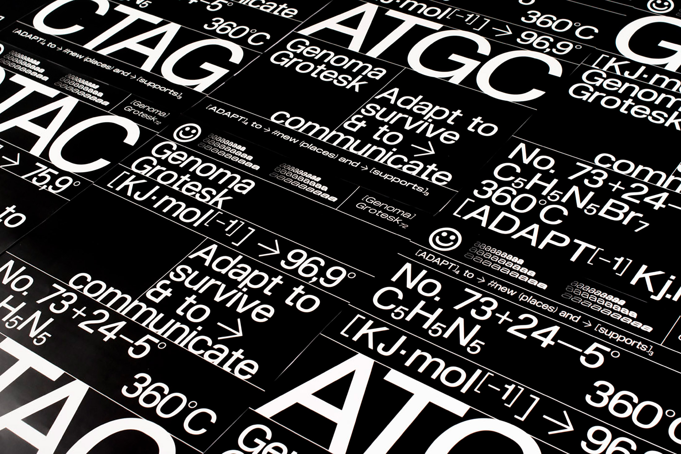 Ideato da Robin Eberwein nell'ambito della sua tesi di Bachelor alla SUPSI, Genoma Grotesk, uno dei 9 candidati nella sezione «Rado Star Prize for Young Talents», è un font che si adatta in automatico allo schermo e al contesto in cui appare, garantendo la massima leggibilità.