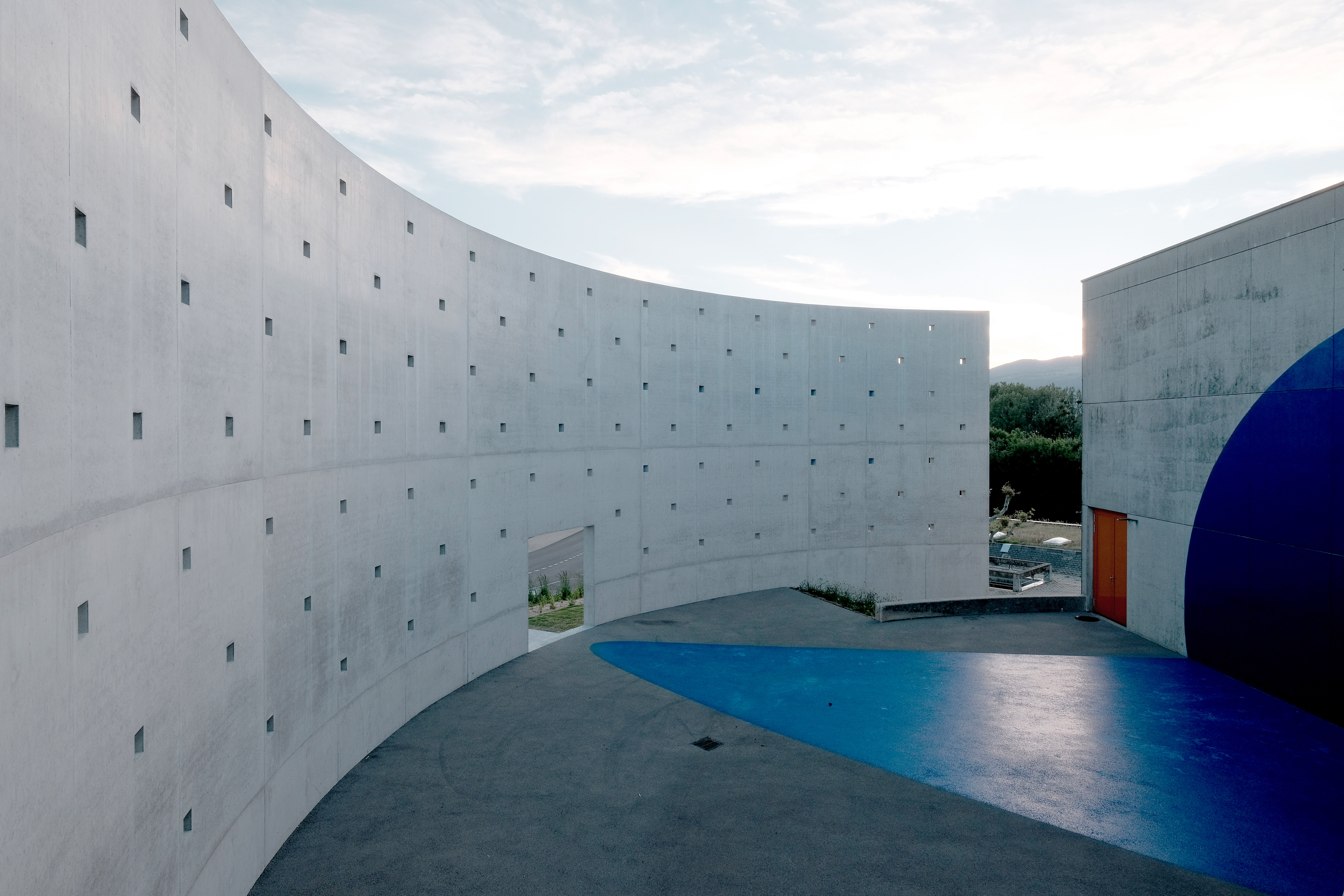 Nouvelle entrée de la HEIG-VD - Vue supérieure