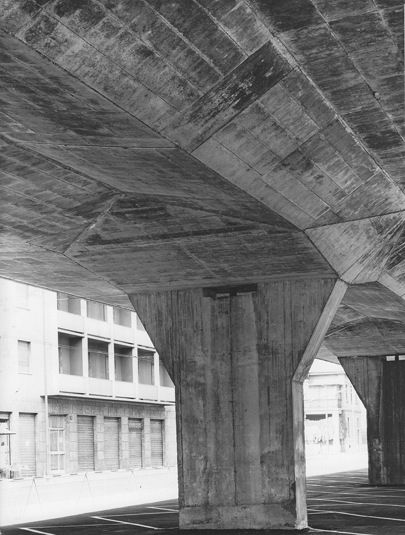 Viadotto di viale Certosa-Monte Ceneri, viste di dettaglio della sagomatura delle pile