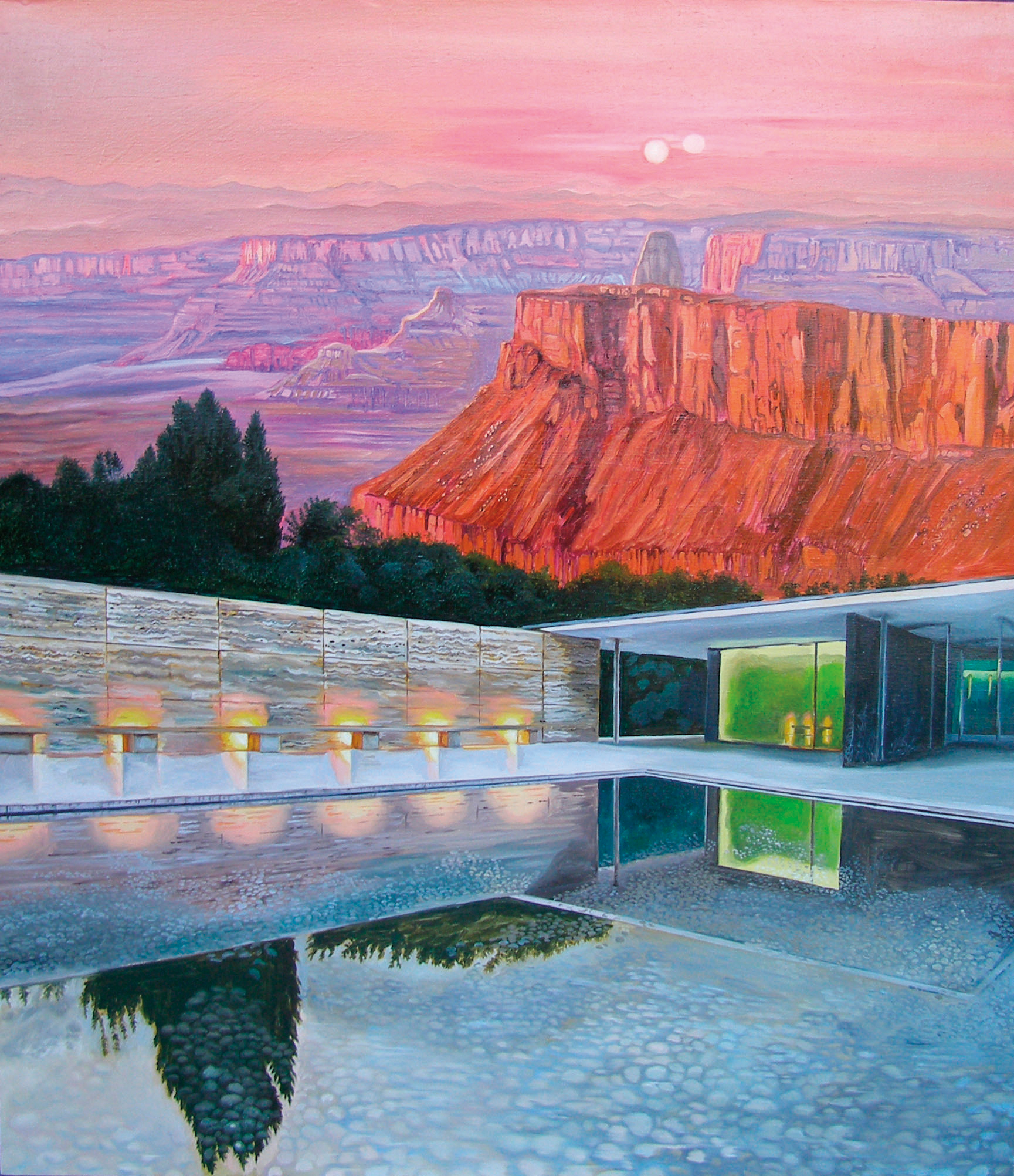 Natasha Kissell, Pink Canyons, 2008