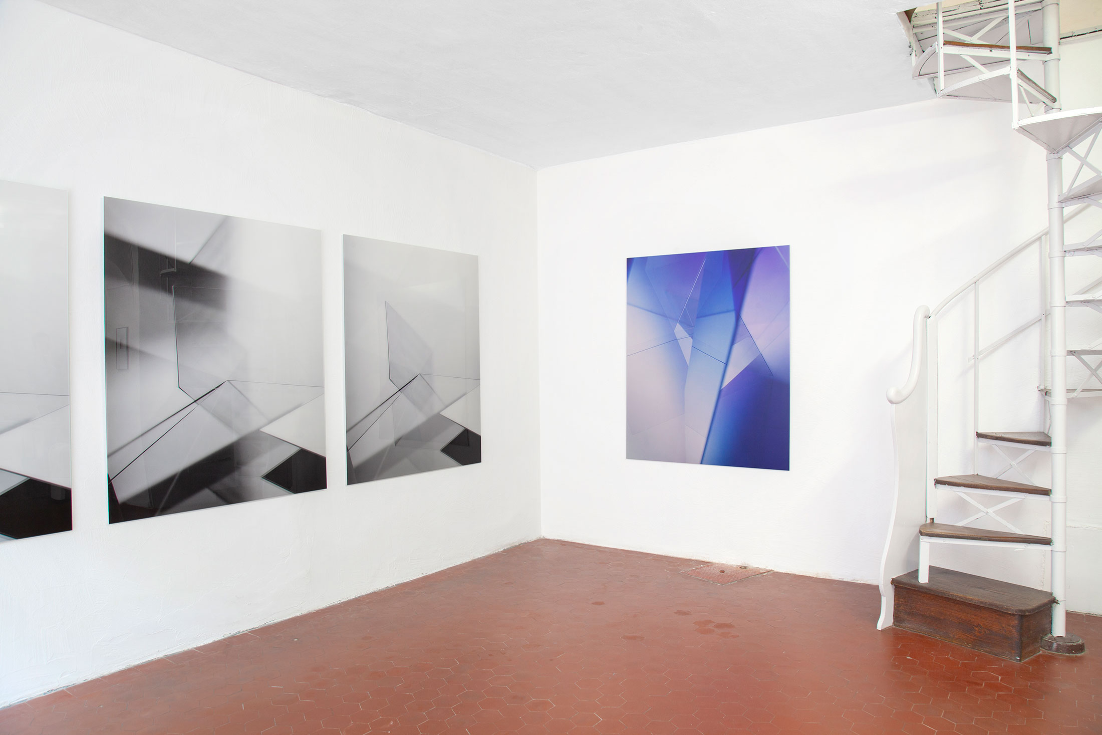 Veduta della mostra personale di Daniela Droz presso la Galleria Daniele Agostini