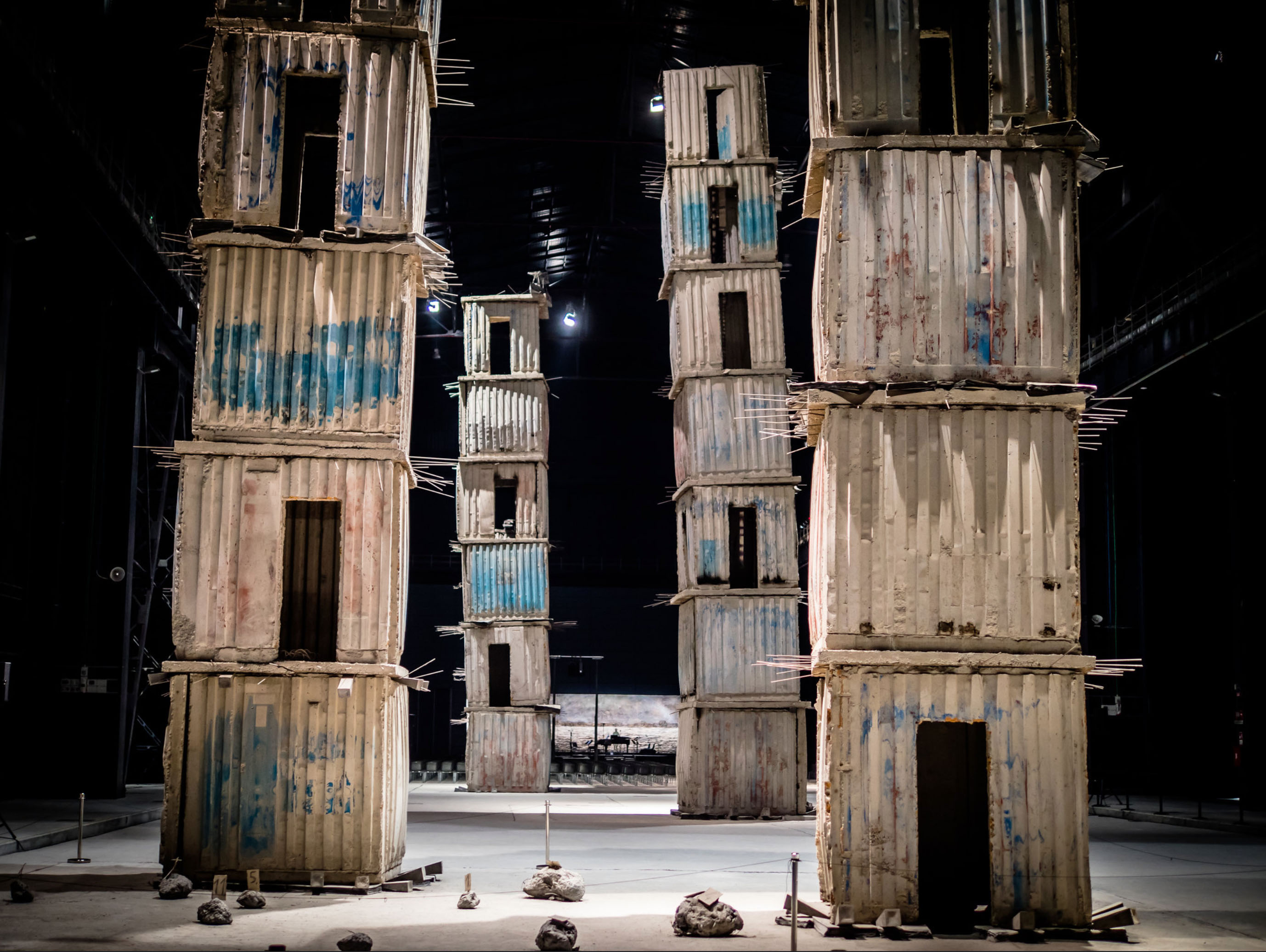 The Seven Heavenly Palaces Anselm Kiefer. Installation permanente, Hangar Bicocca, Milan, 2017
