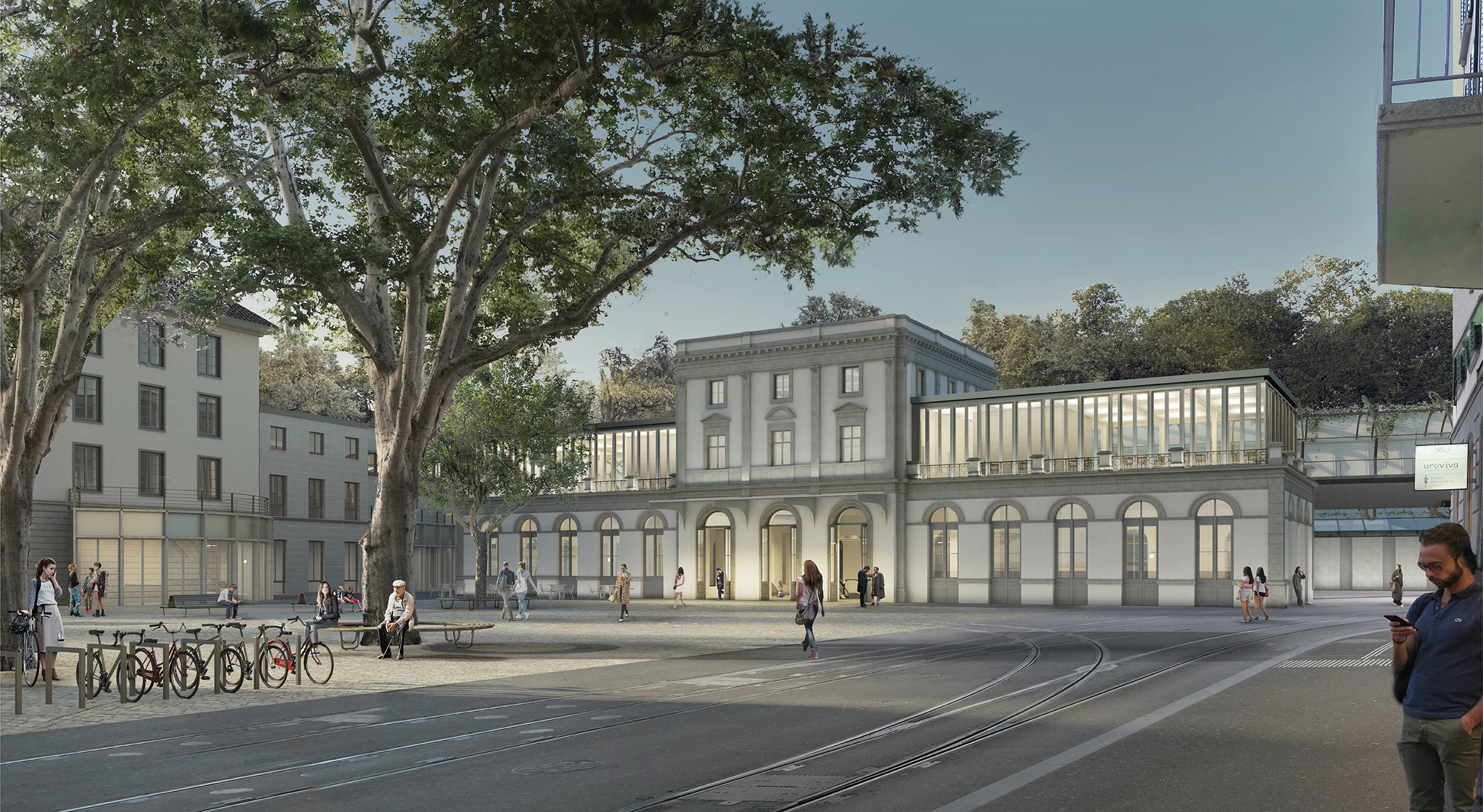 Siegerprojekt Erweiterung Bahnhof Zürich Staldelhofen