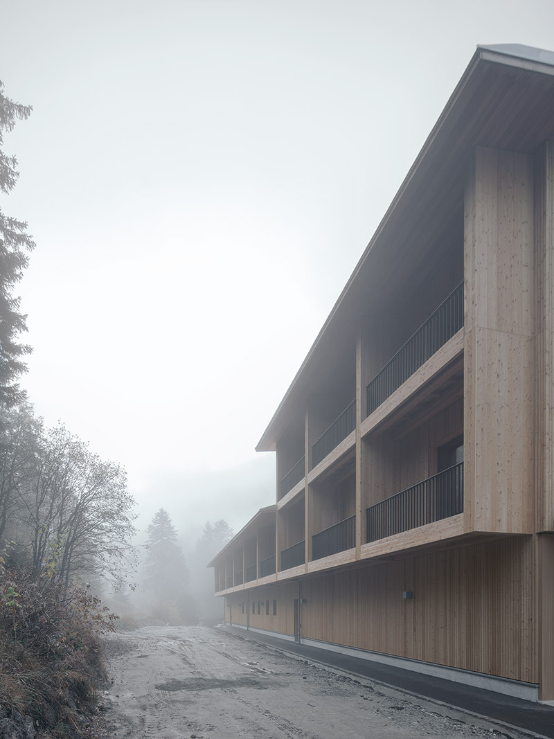 Il Centro Sci Nordico di Campra, progettato da Durisch + Nolli Architetti