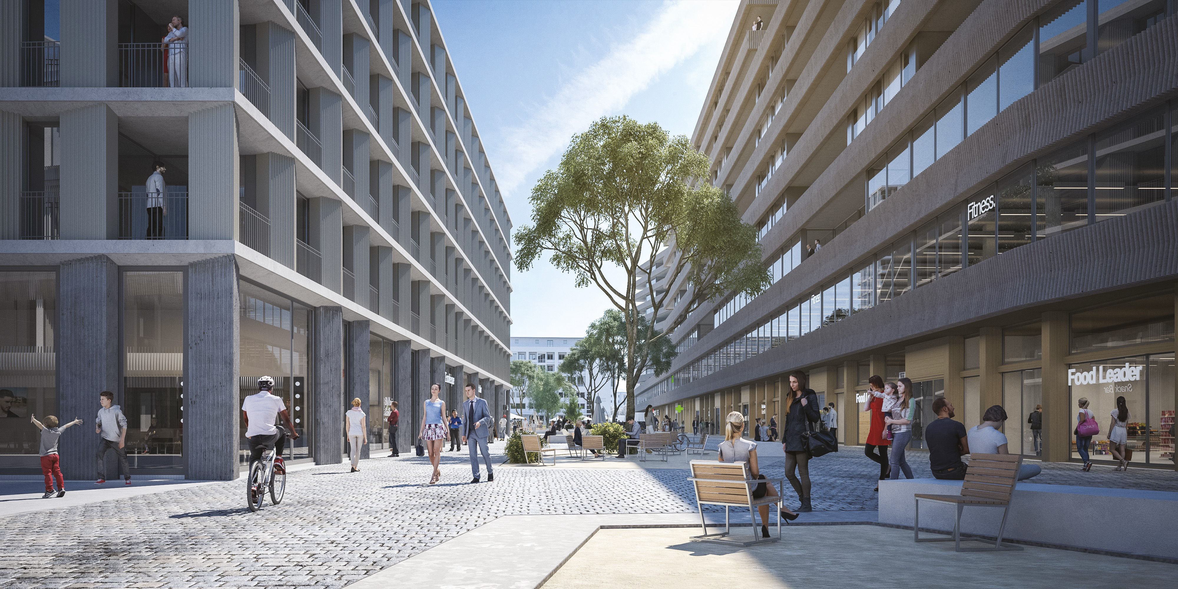 Quartier des Halles, Morges