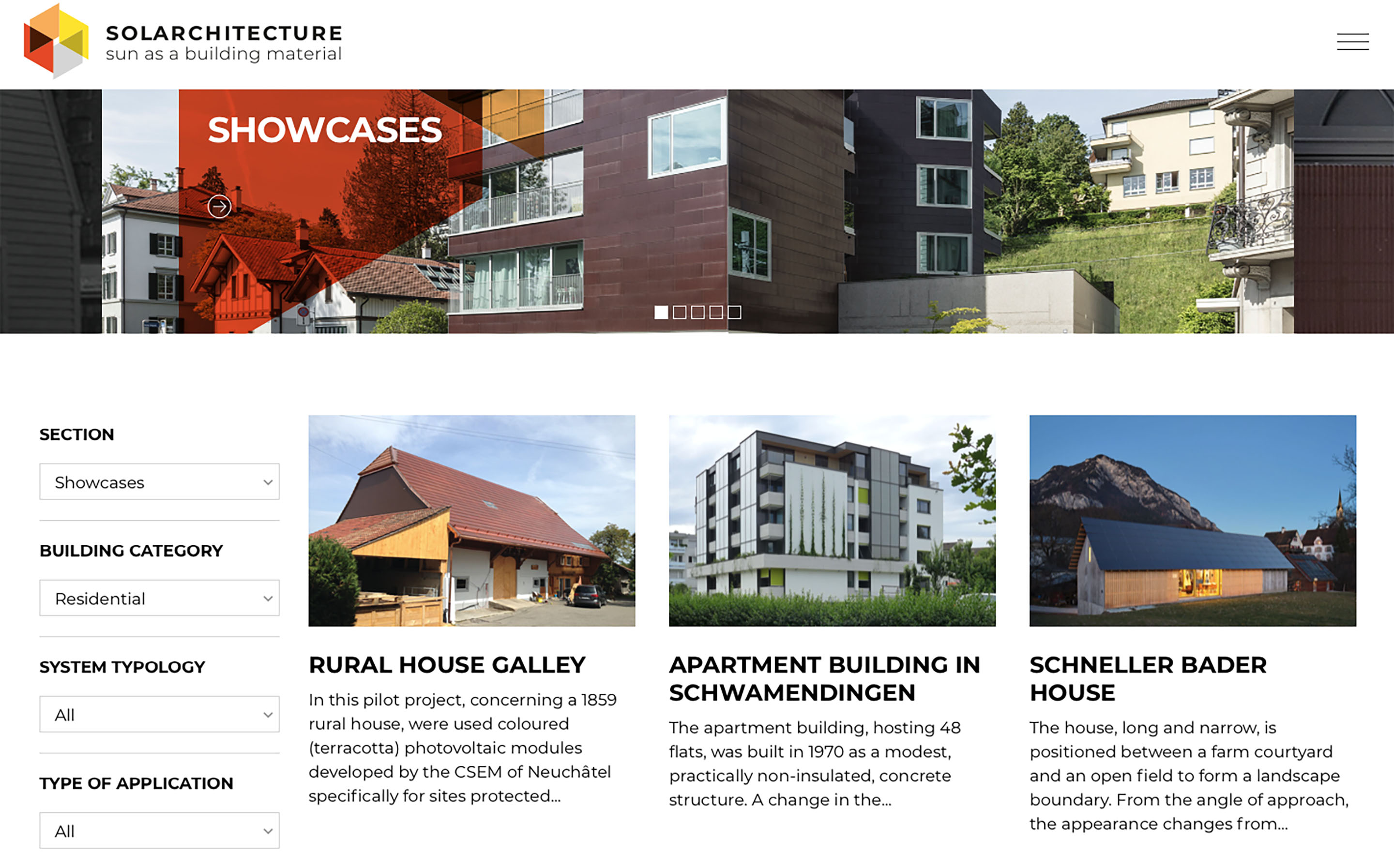 Solarchitecture Frontseite