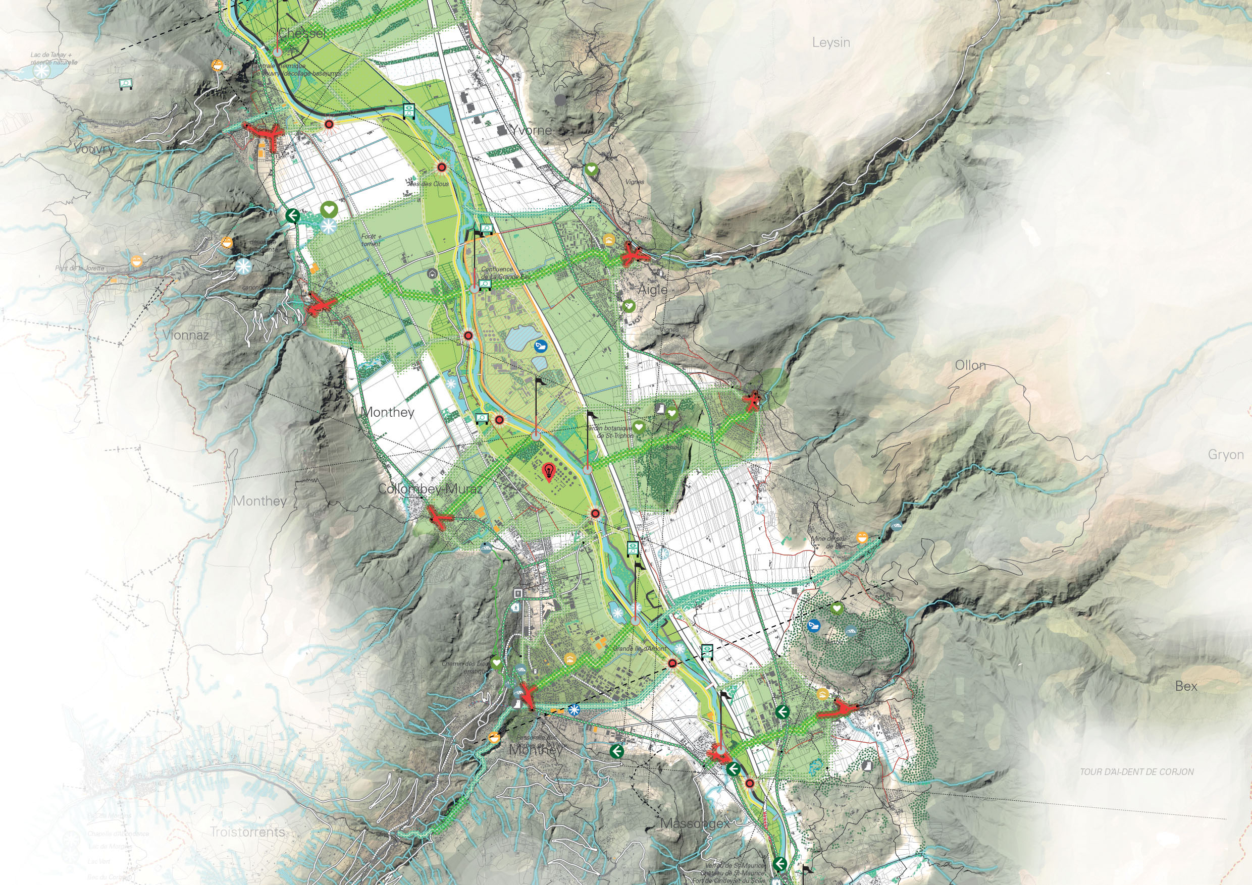 L’armature de paysage déclinée sur le Chablais, l’un des deux secteurs-tests des MEP