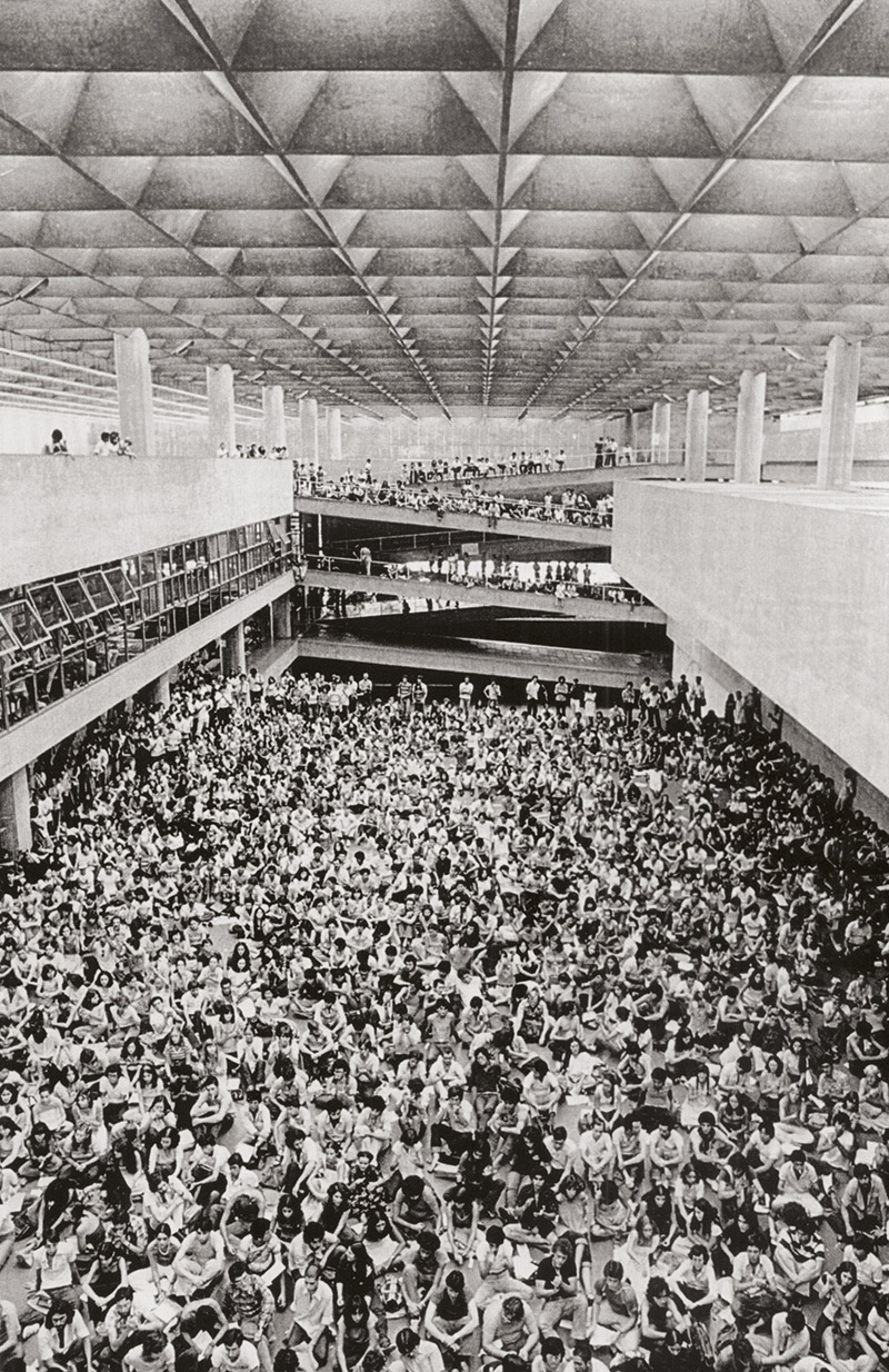 João Batista Vilanova Artigas, Facoltà di archi­tettura e urbanismo FAU-USP, São Paulo, 1960-1968