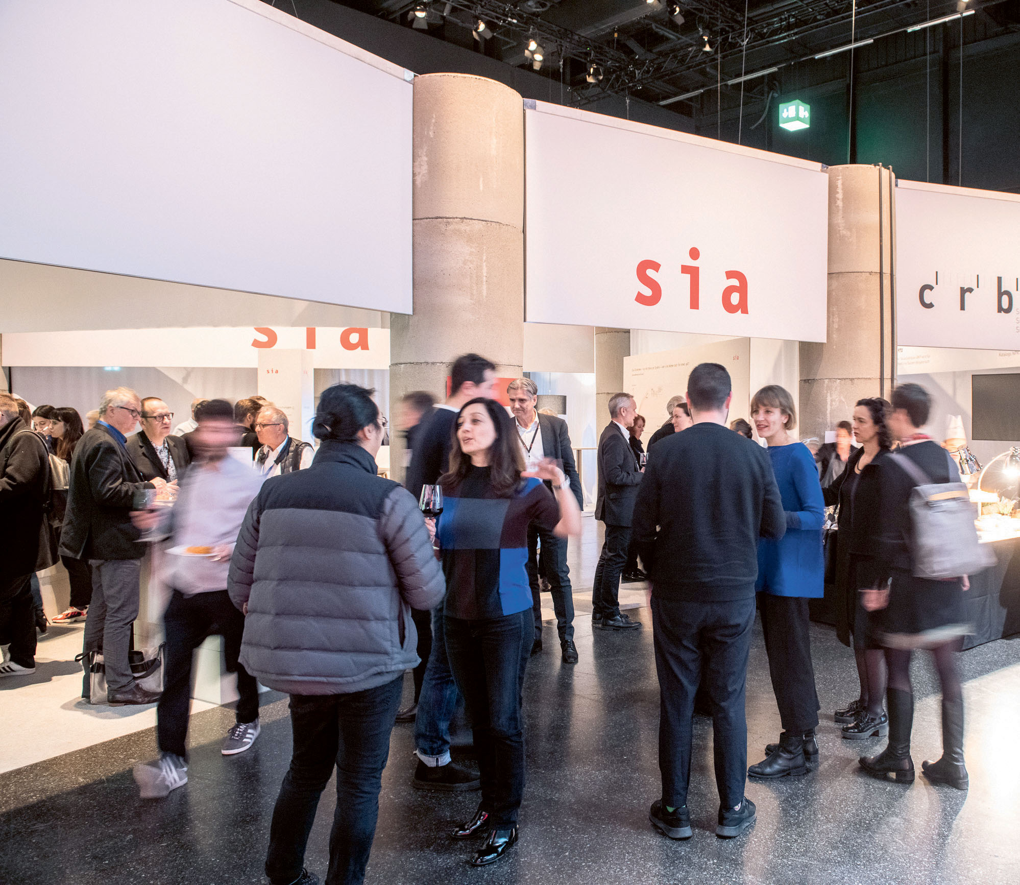 Les visiteurs se bousculaient au stand de la SIA