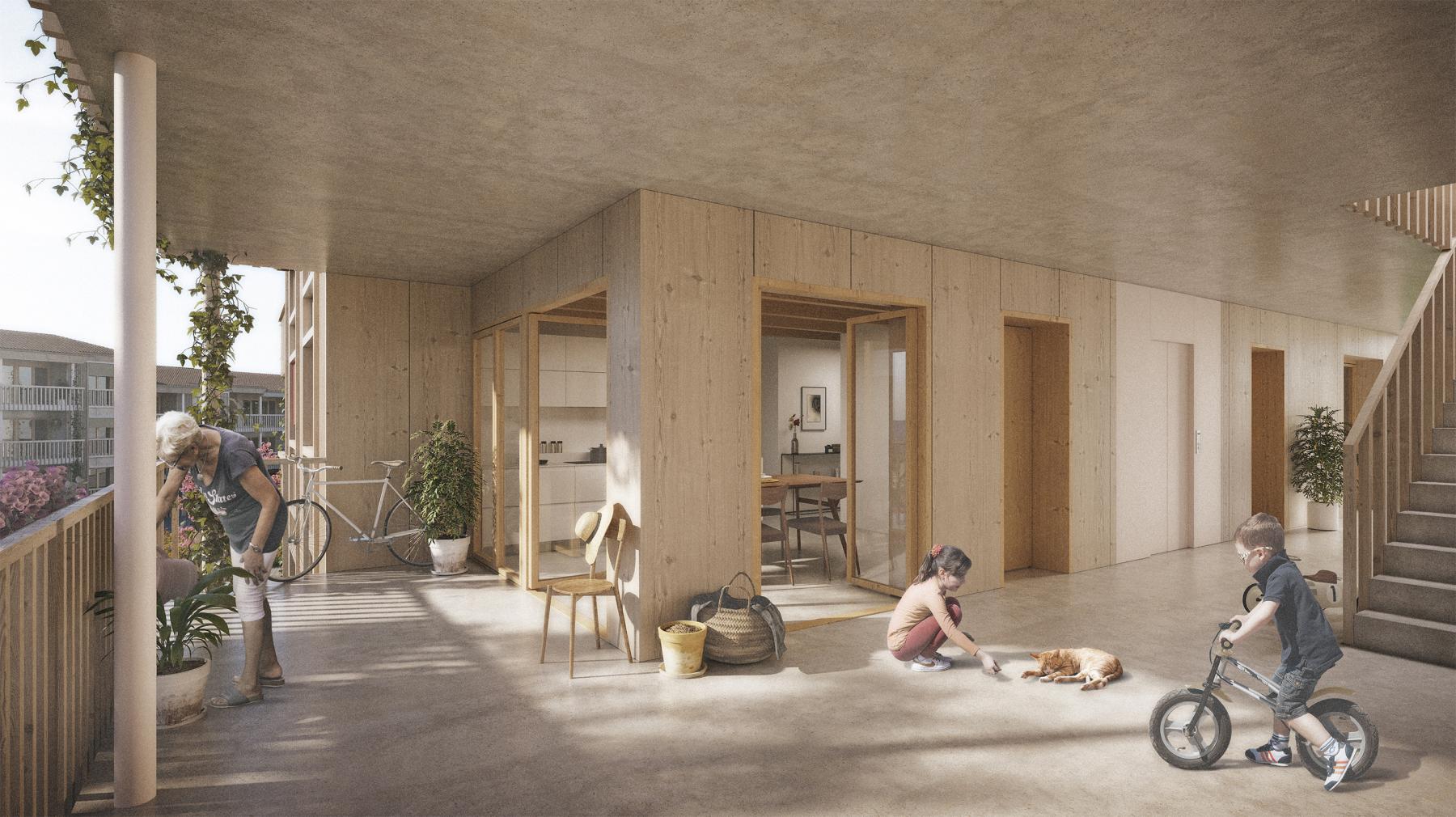 Lieu de convivialité, 4e rang «Chemins de traverse»