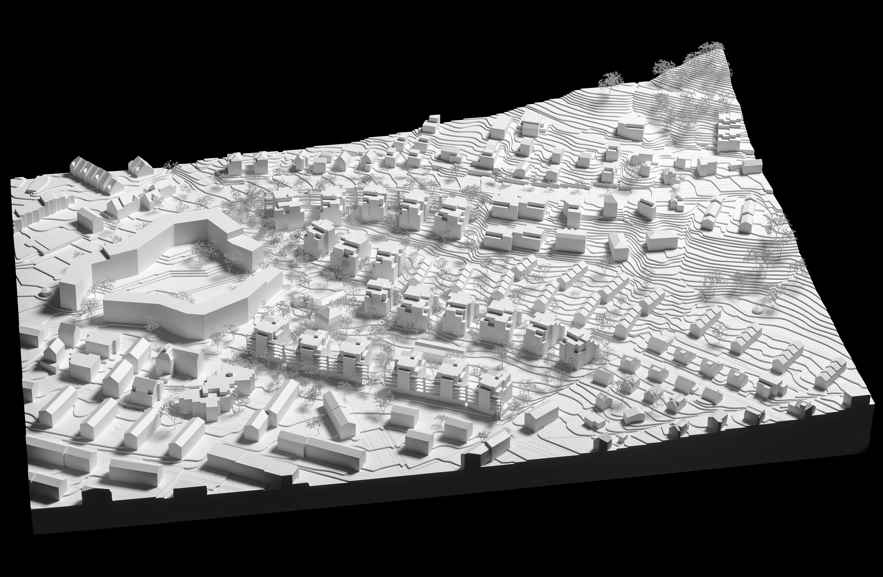 Modellansicht des Entwurfs «Aniene».