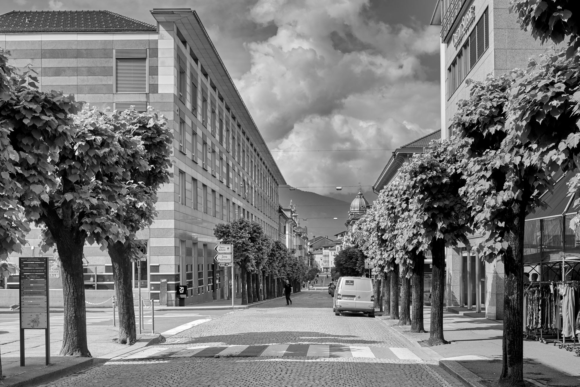 Serie «Bellinzona Grand Tour – Una città», 2018, Bellinzona, diversi architetti