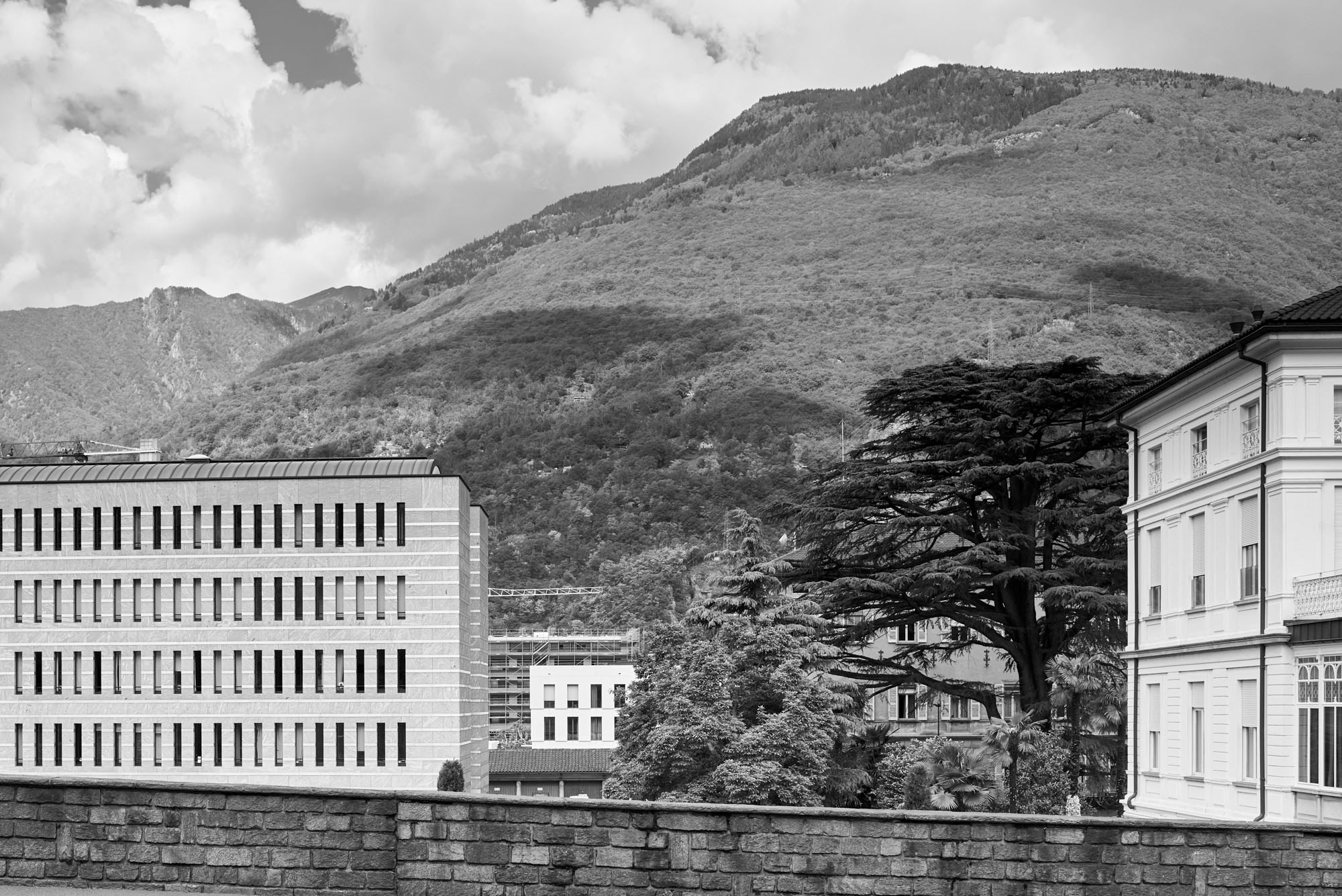 Serie «Bellinzona Grand Tour – Una città», 2018, Bellinzona, diversi architetti