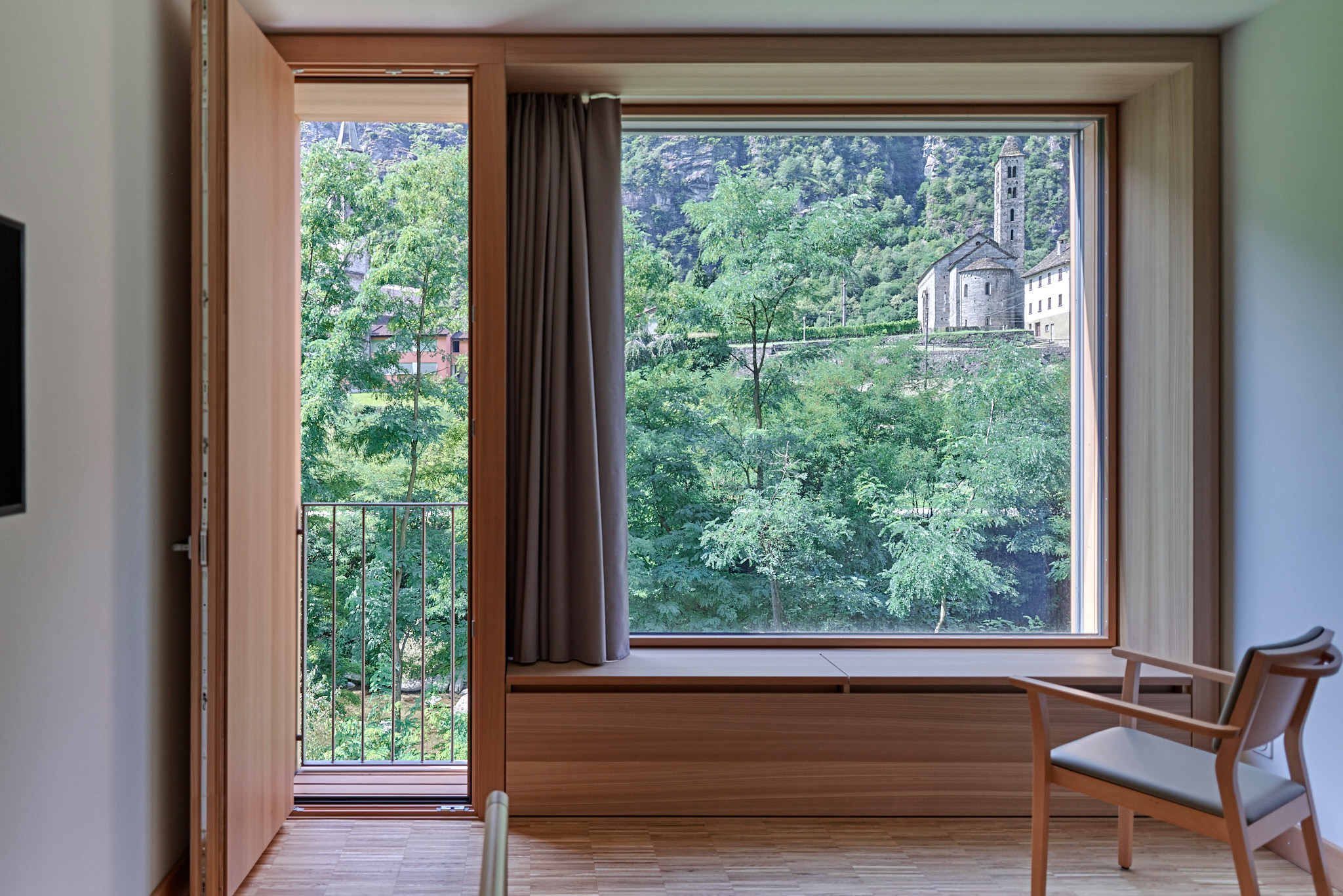 Senza titolo, 2018, Casa Leventinese per anziani Elena Celio, Giornico, Svizzera, Baserga Mozzetti Architetti