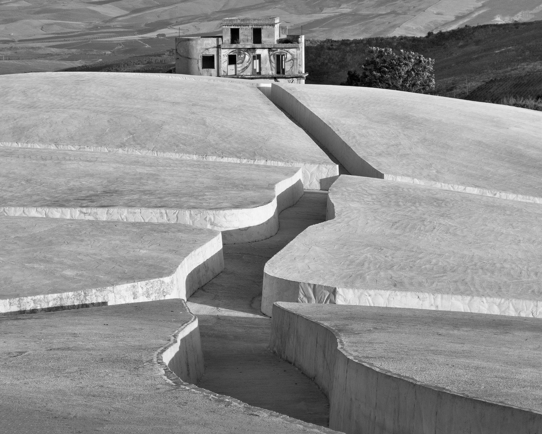 Senza Titolo, 2019, Grande Cretto di Alberto Burri, Gibellina, Italia