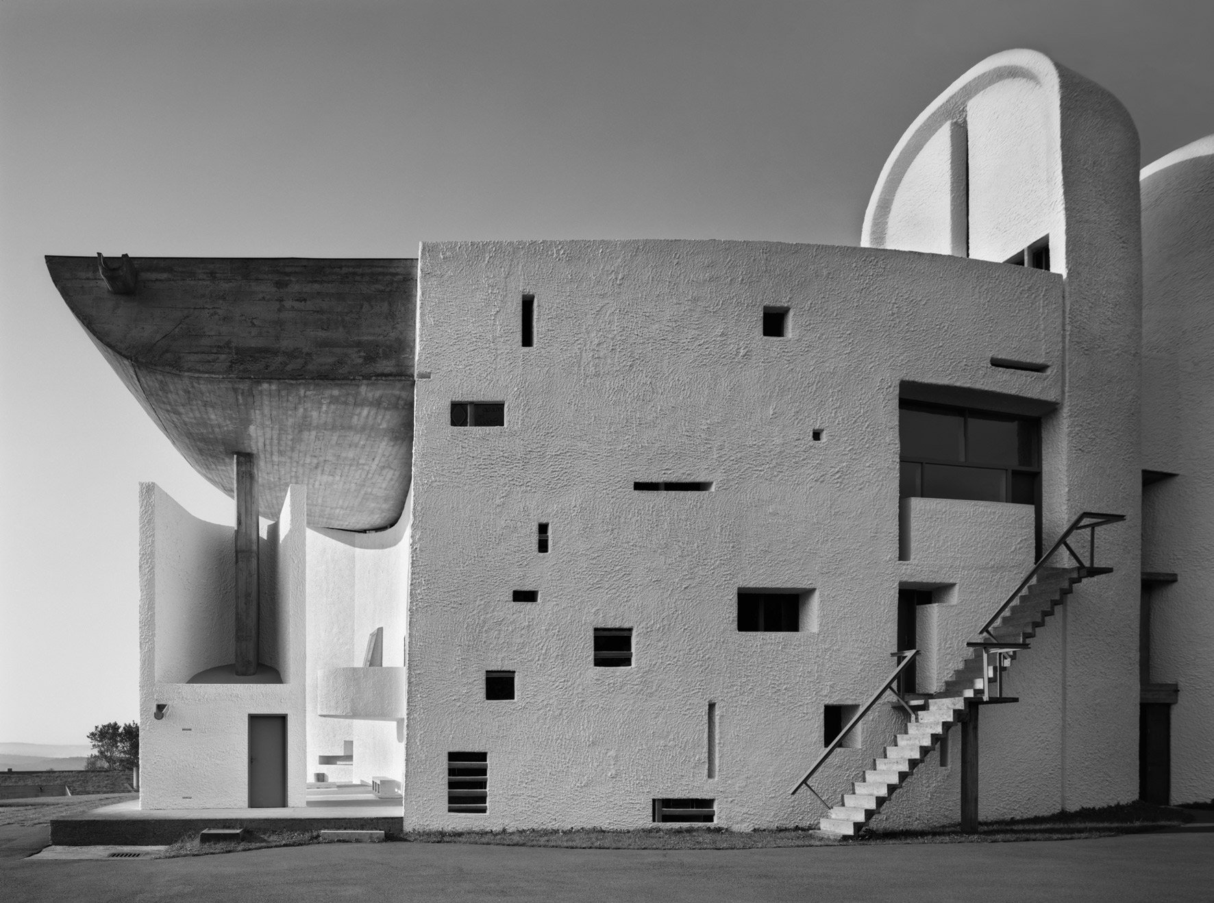 Senza Titolo, 1996, Chapelle Notre-Dame du Haut, Ronchamp, Francia, Le Corbusier