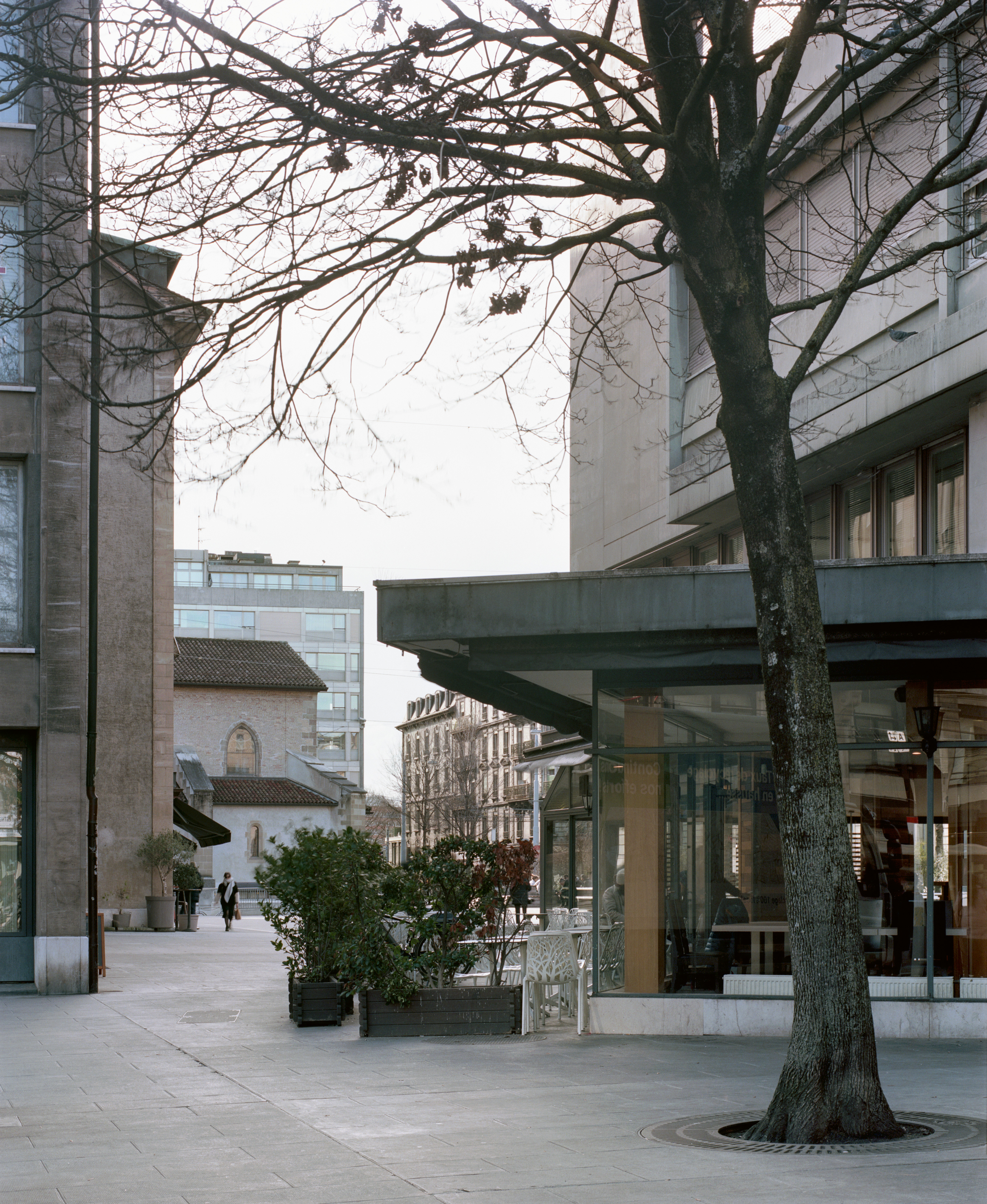 Terreaux-Cornavin, immeuble multifonctionnel, 1951-1955