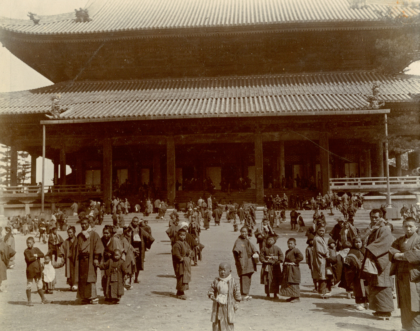 Frank Lloyd Wright, Tempio Higashi-Honganji, Nagoya-Betsuin, Nagoya, 1905