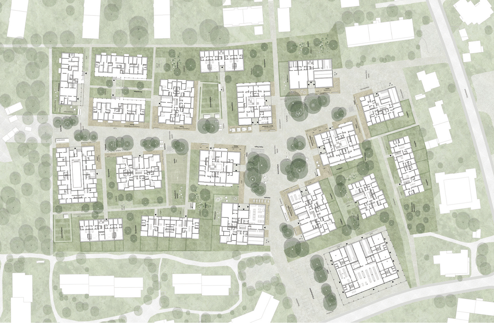 lichterspiel und vogelgezwitscher