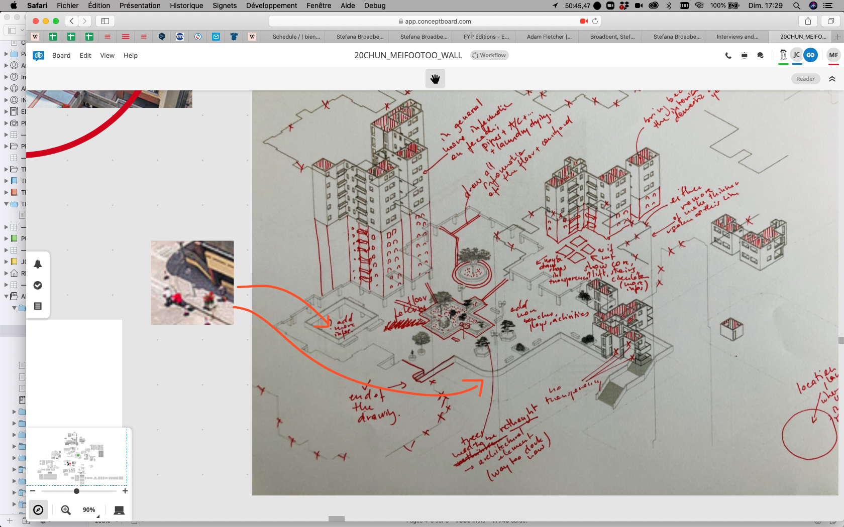 Le dessin de Yi Go, intitulé « Shared Airspace »
