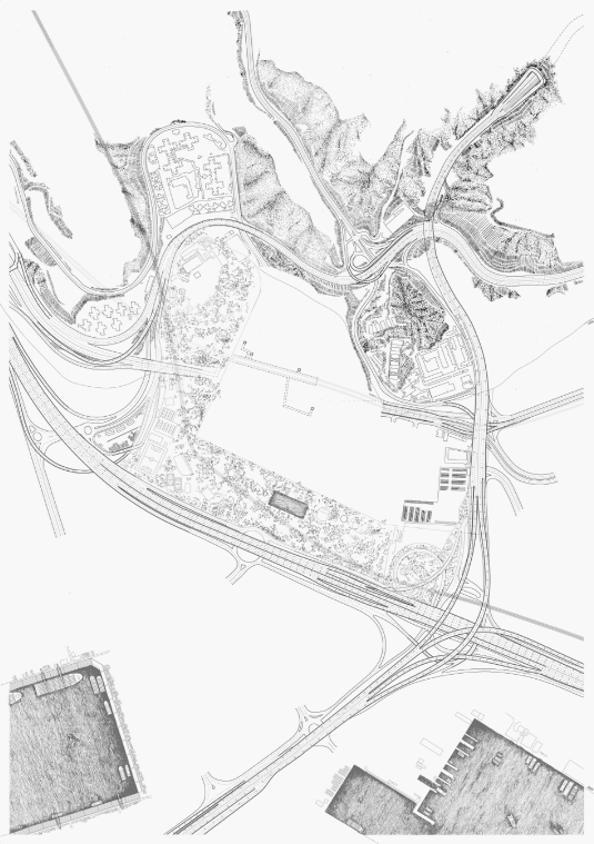 Le dessin de Yin Lin, intitulé « Escape from Wuhan »