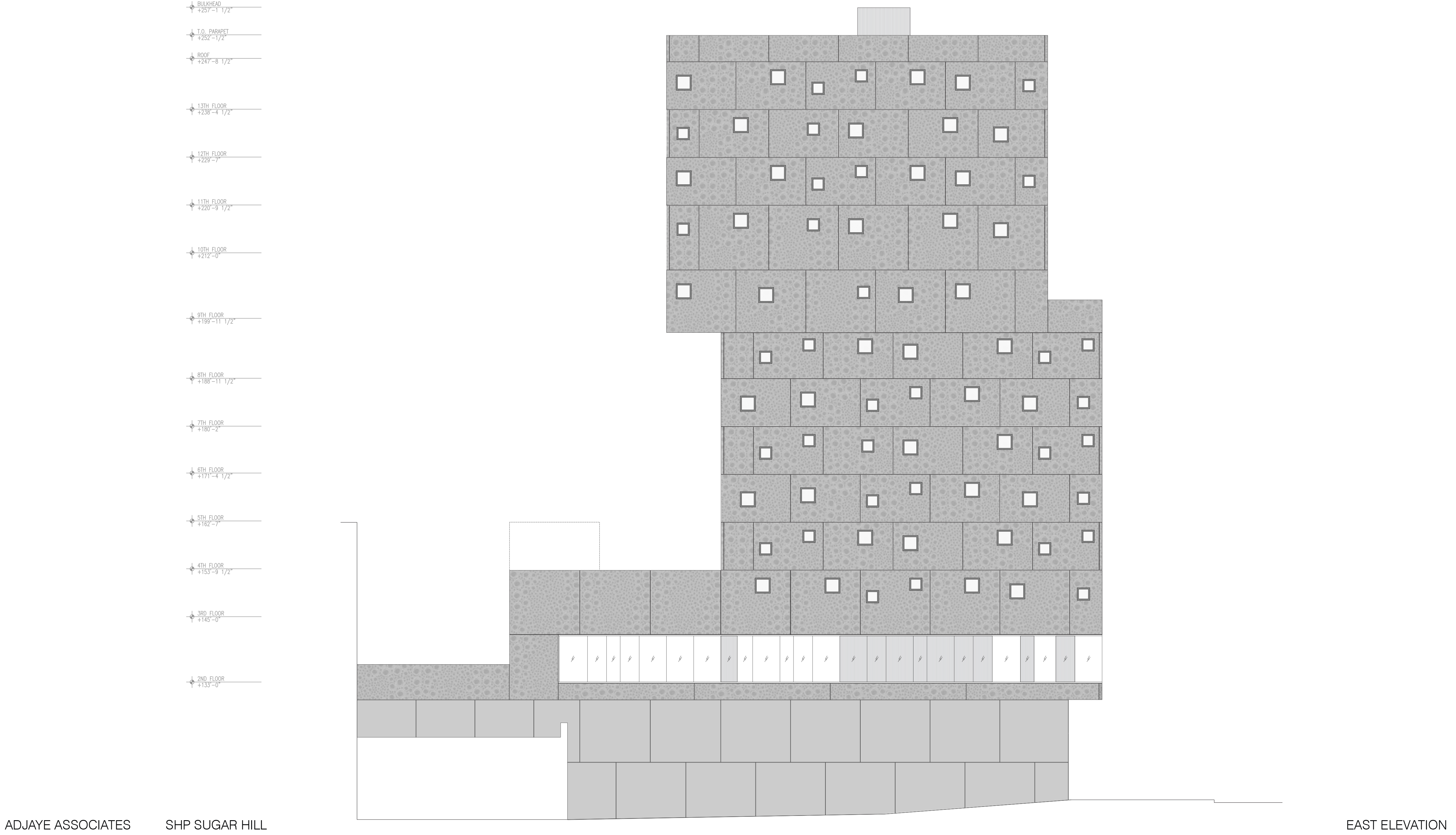 Elévation Est - Sugar HIll