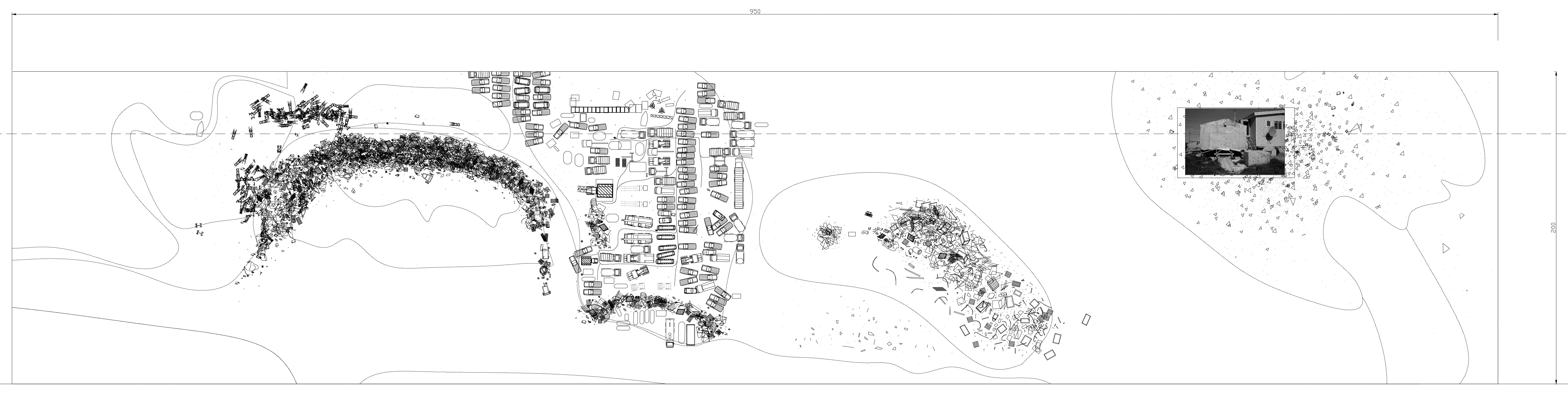 Décharge Autocad. Cartographie de la décharge d’Igloolik avec le logiciel d’Autodesk