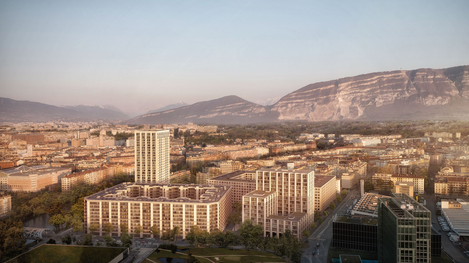 Quai Vernets - Vue d'ensemble